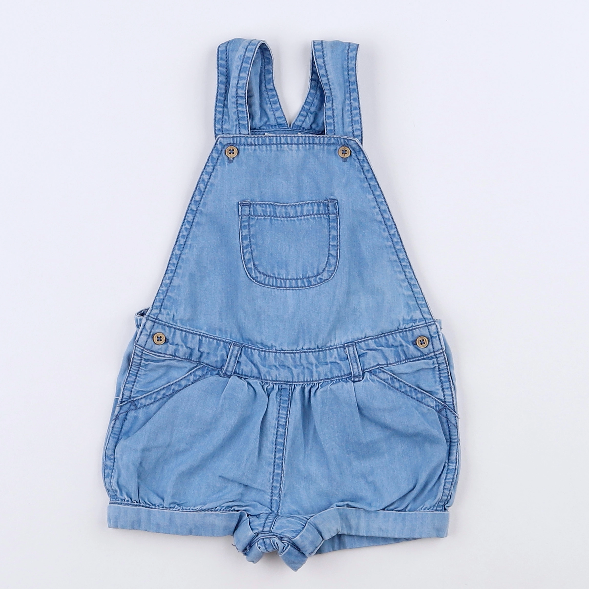 Boutchou - salopette bleu - 9 mois