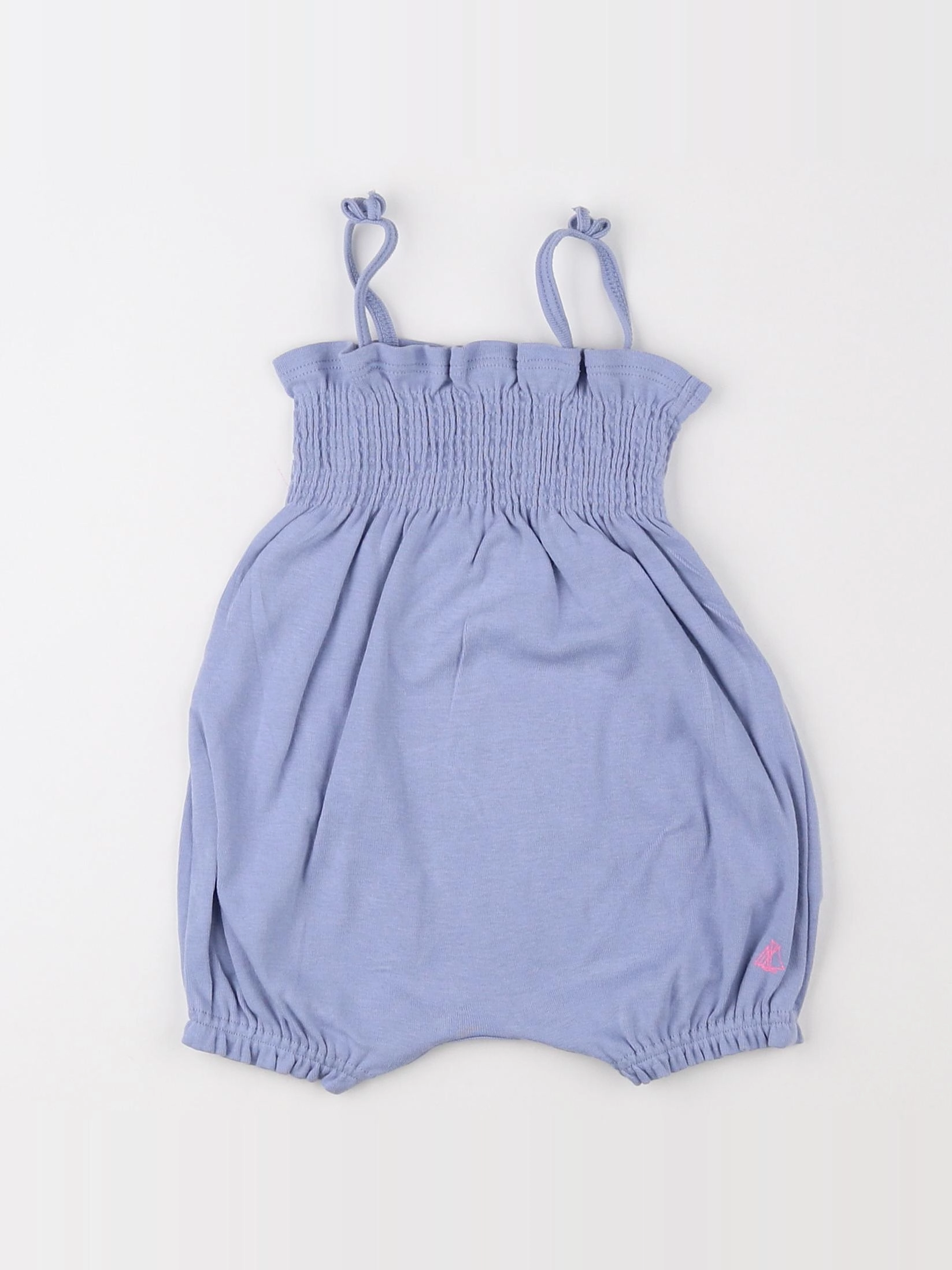 Petit Bateau - combinaison bleu - 3 mois