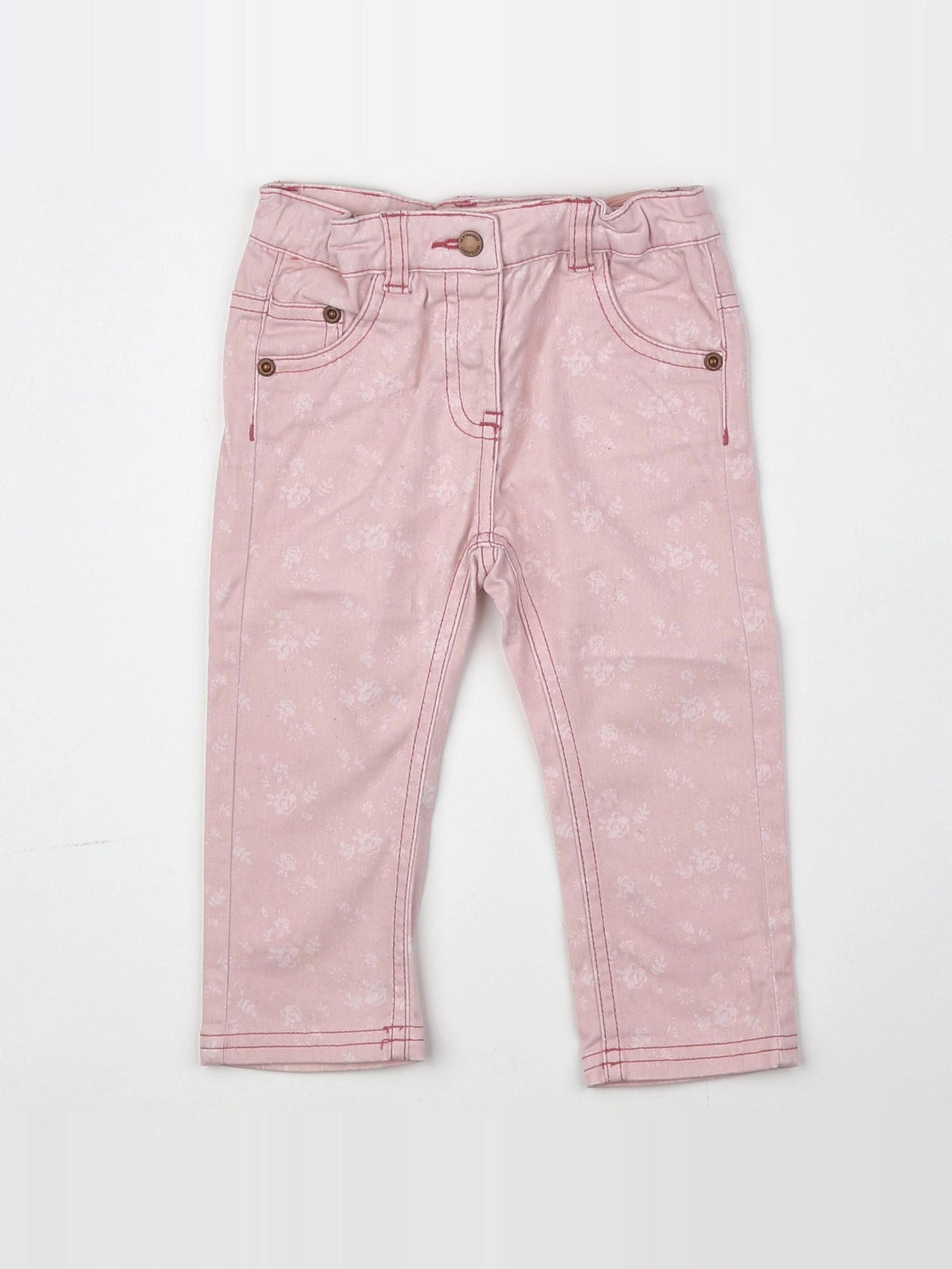 Vertbaudet - pantalon rose - 18 mois