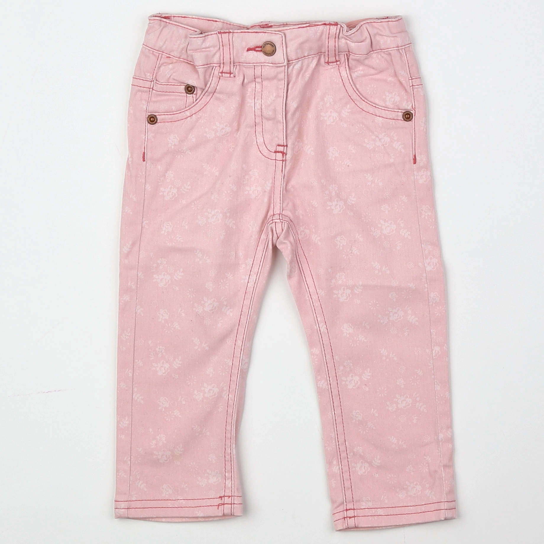 Vertbaudet - pantalon rose - 18 mois