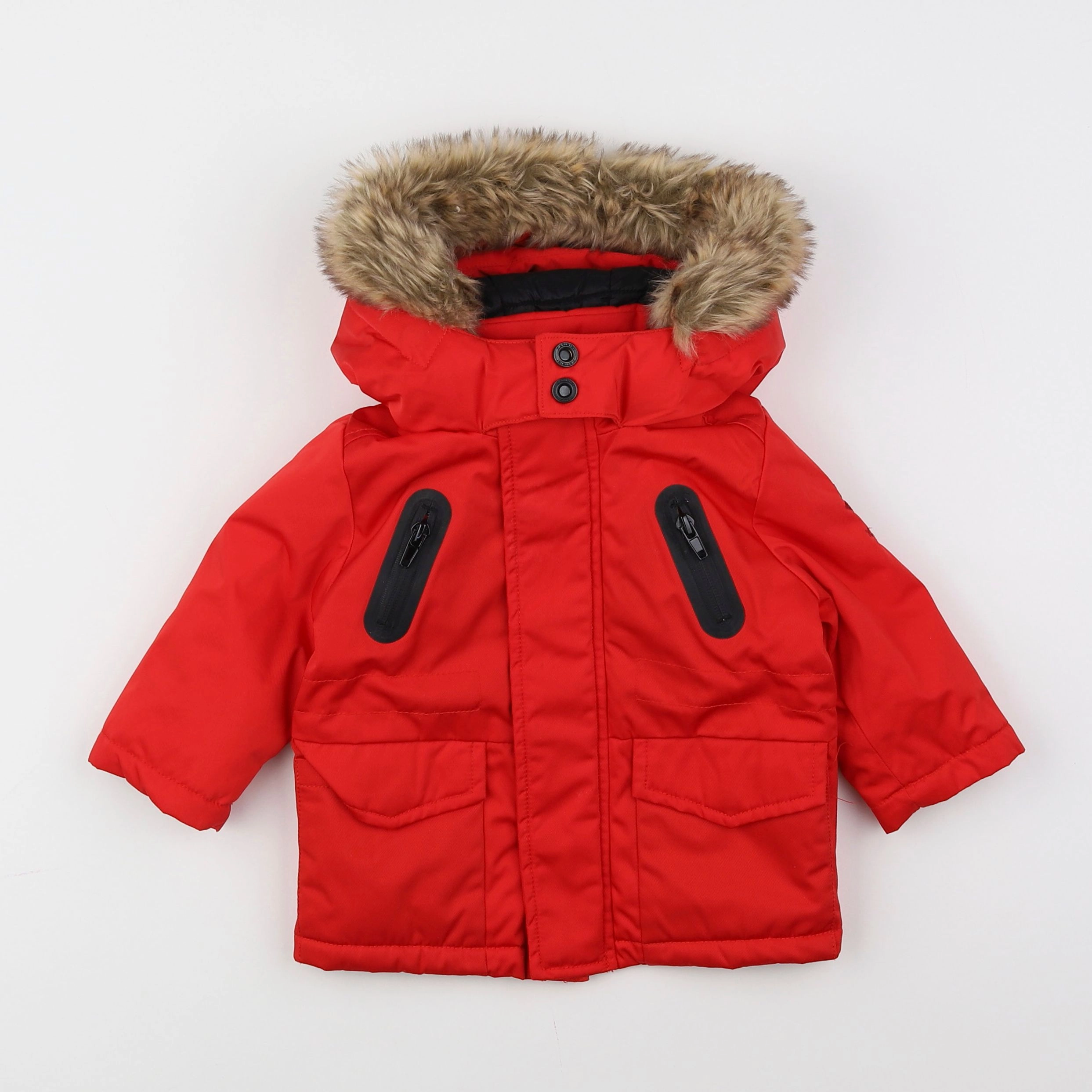 Catimini - parka rouge - 9 mois