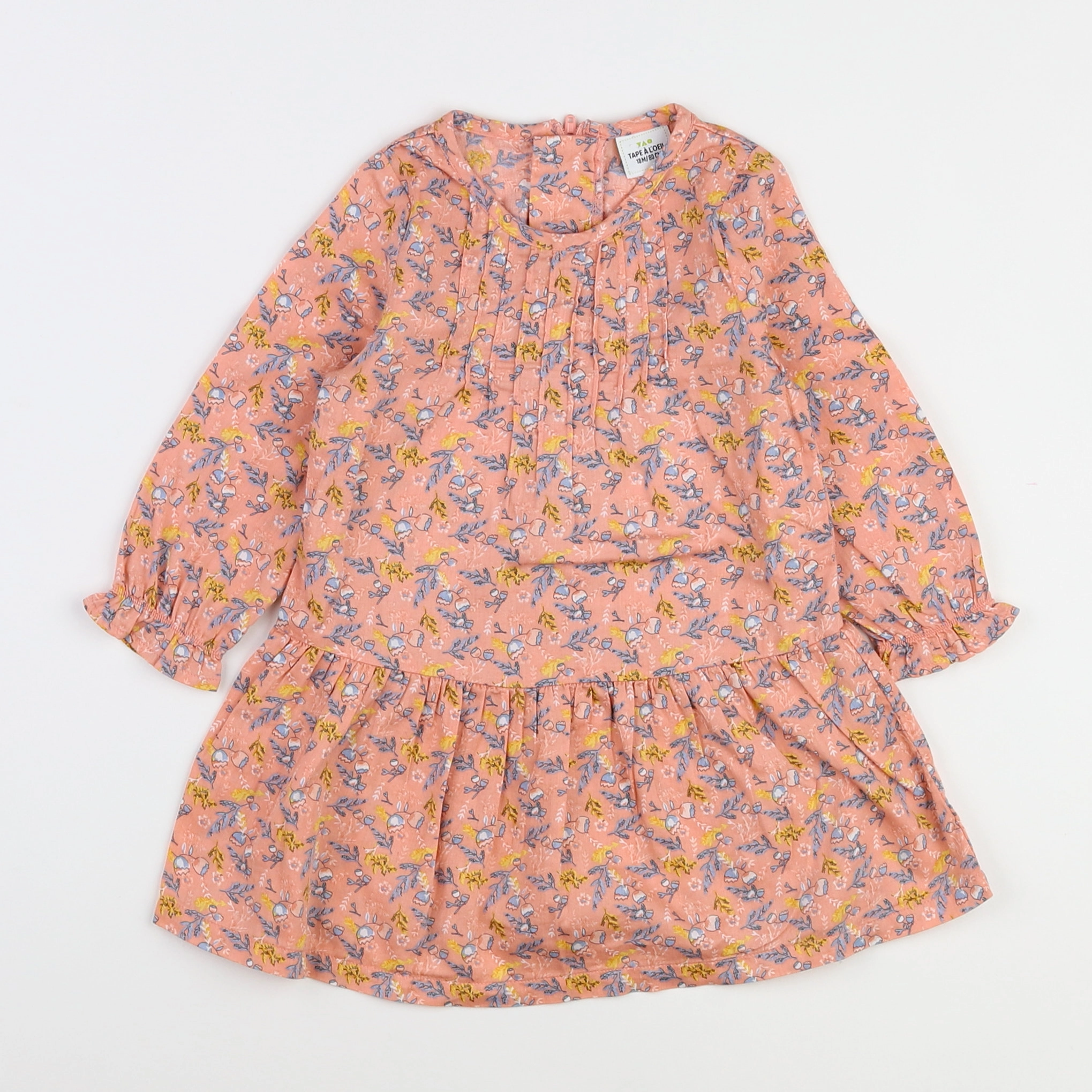 Tape à l'oeil - robe rose - 18 mois