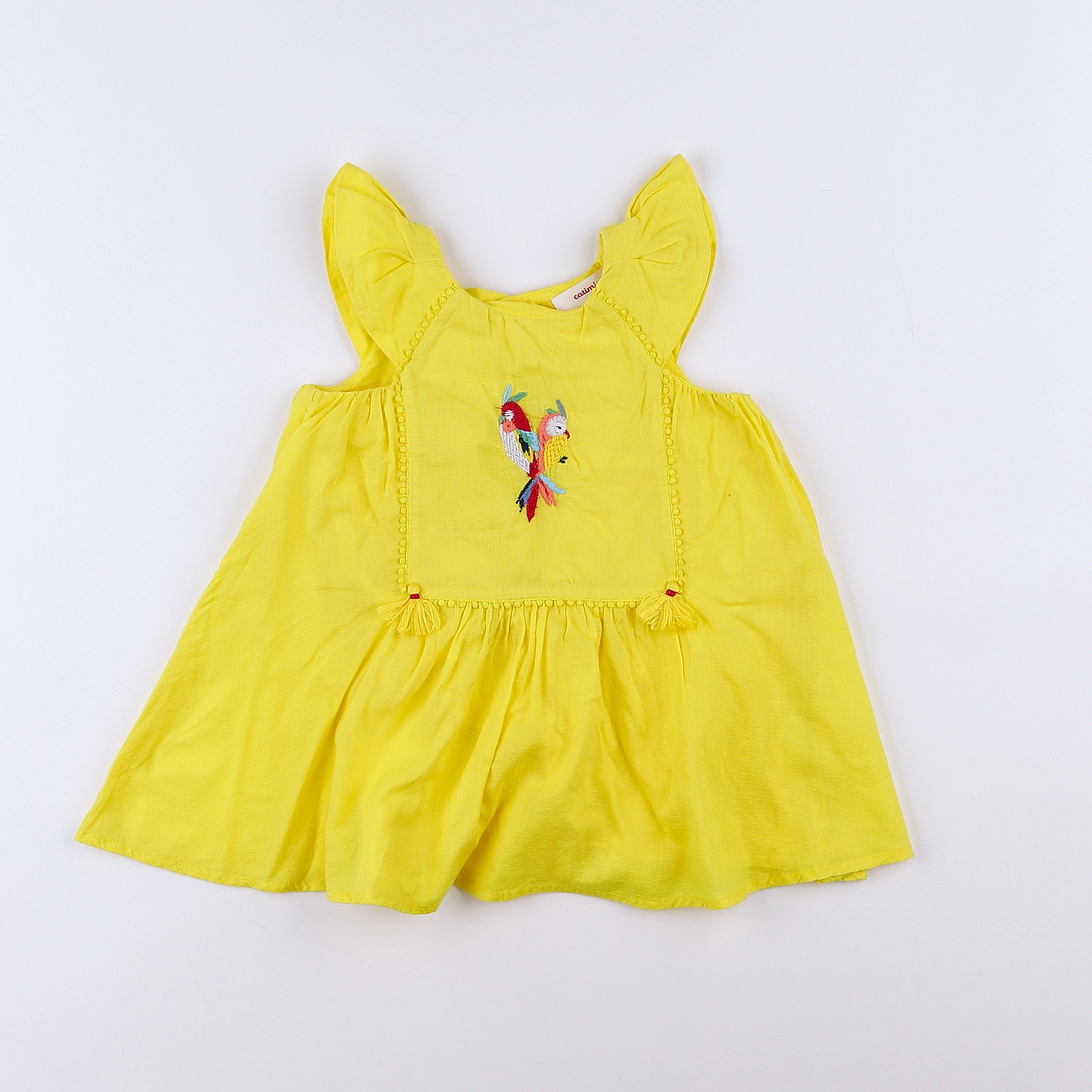 Catimini - robe jaune - 18 mois