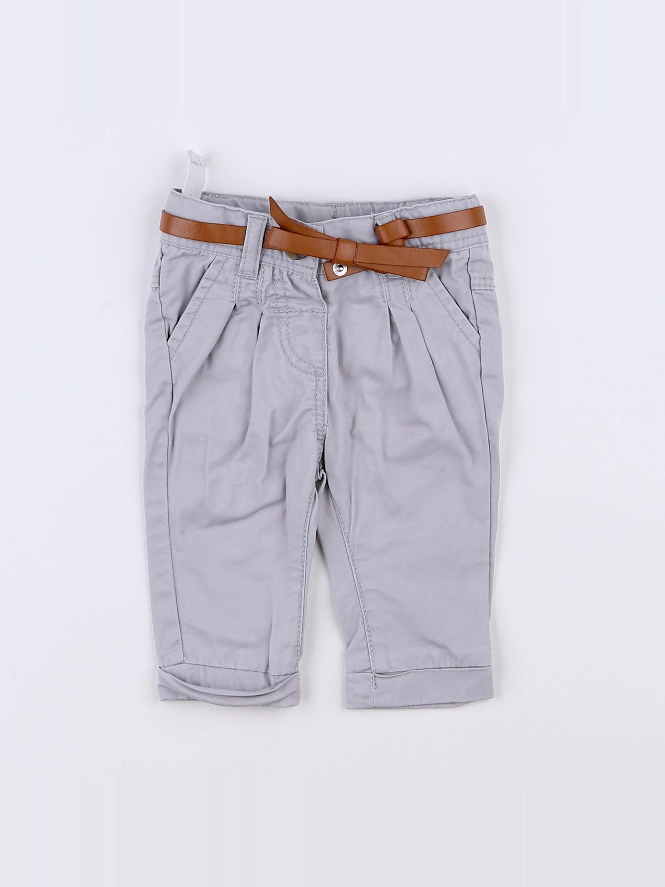 Tape à l'oeil - pantalon gris - 3 mois
