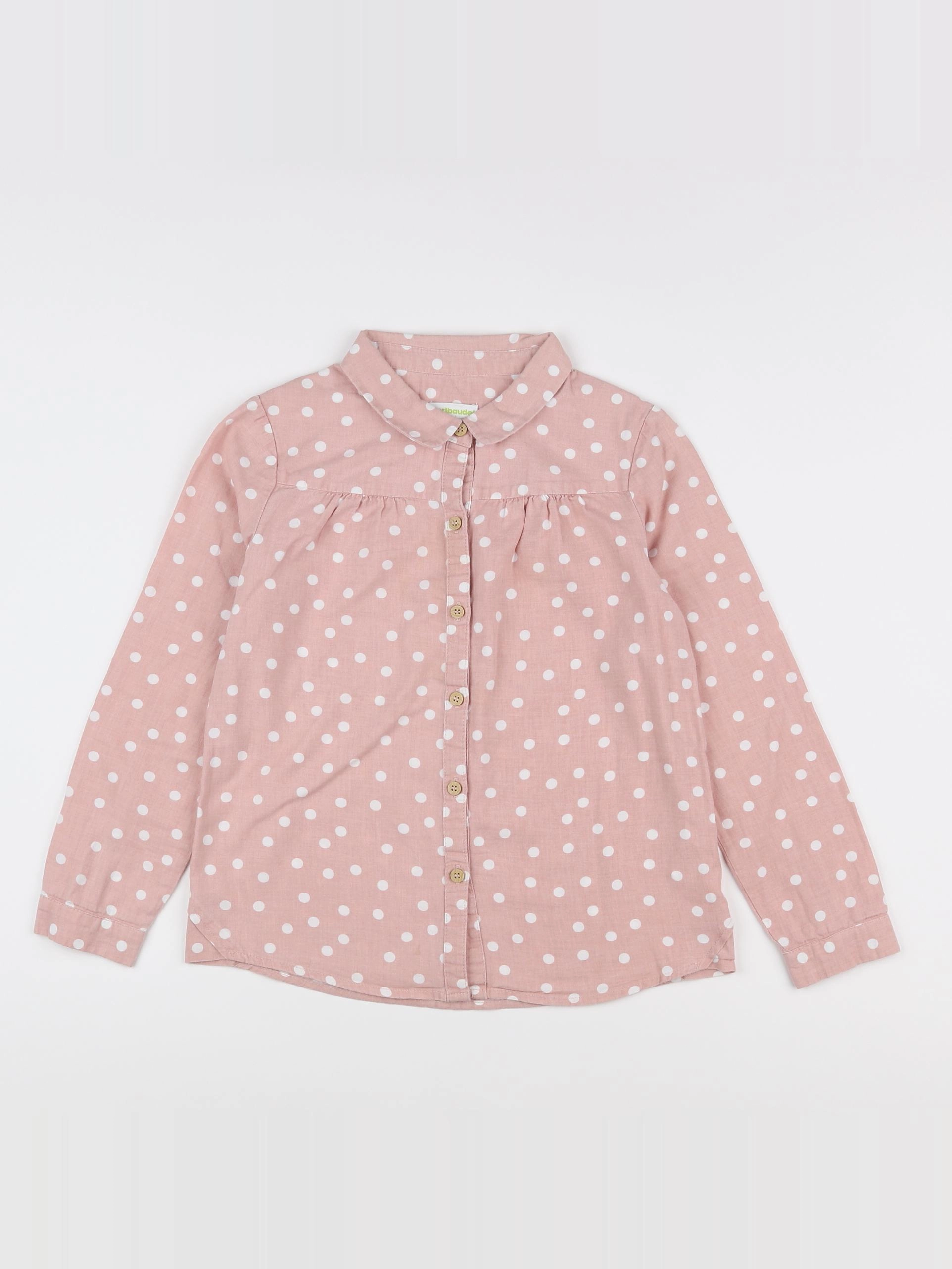 Vertbaudet - blouse rose - 9 ans