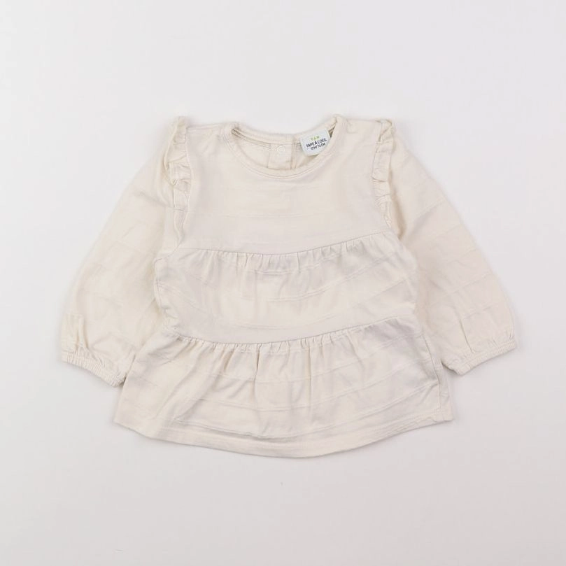 Tape à l'oeil - tee-shirt beige - 12 mois