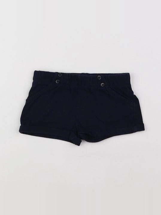 Boutchou - short bleu - 9 mois