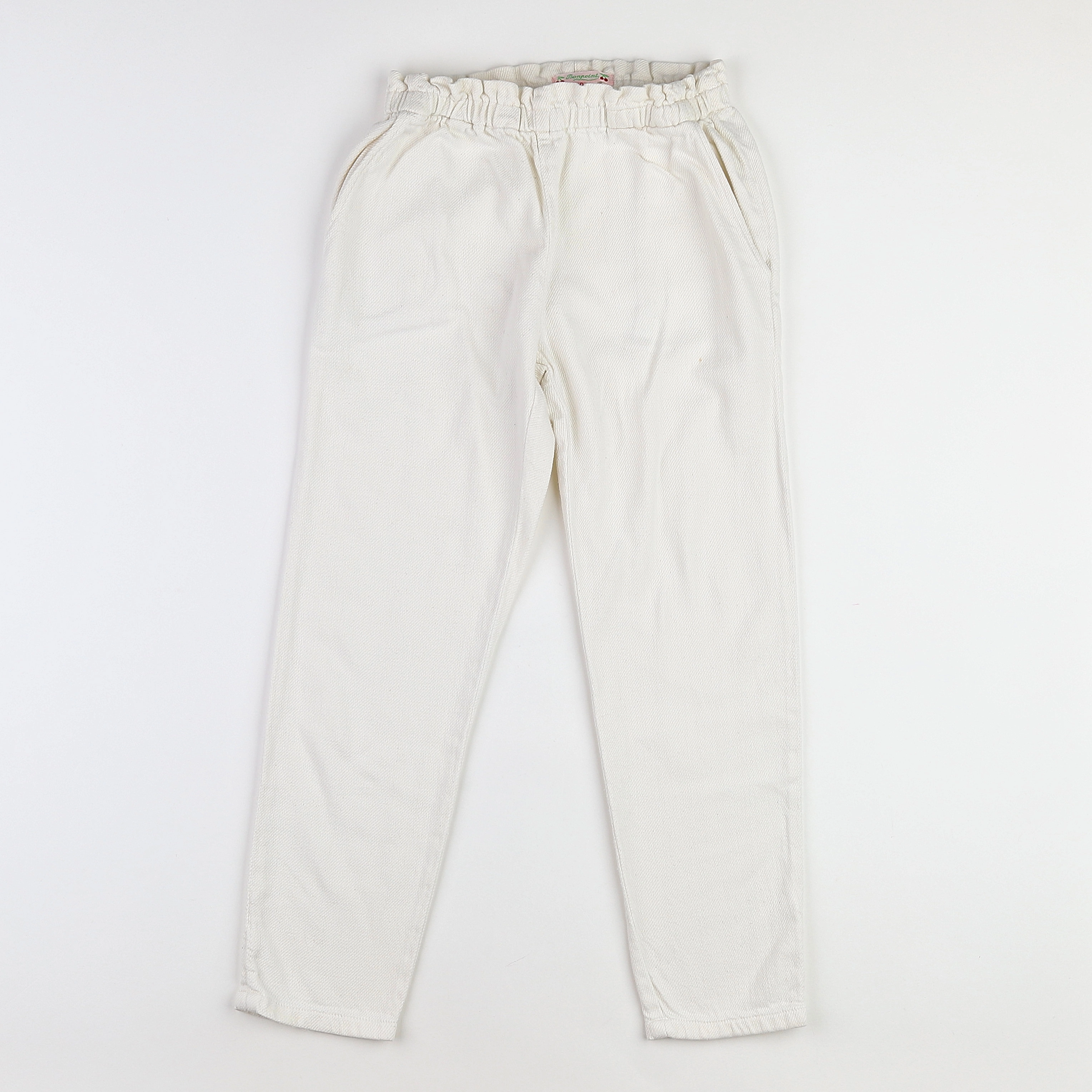 Bonpoint - pantalon blanc - 10 ans