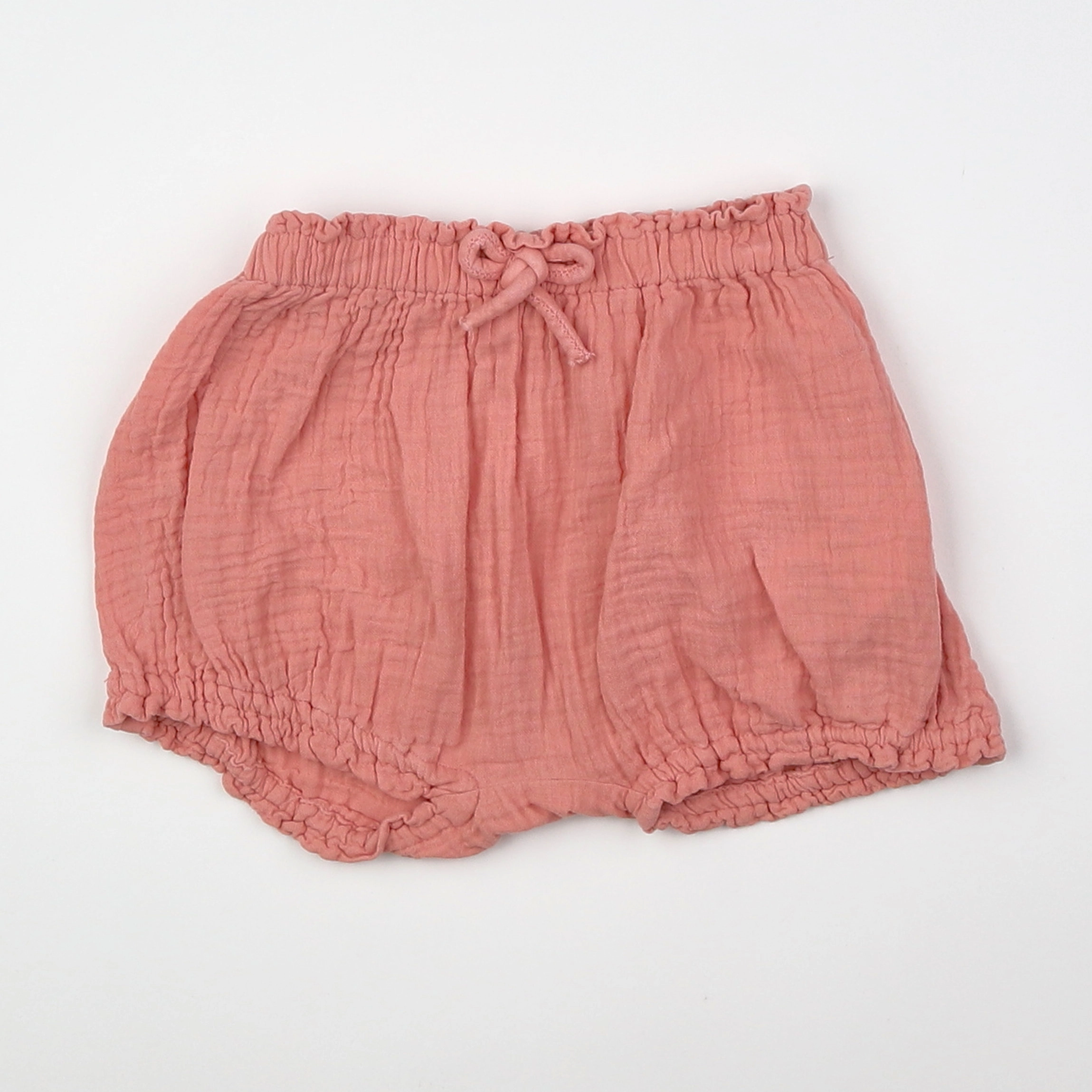 Vertbaudet - short rose - 12 mois