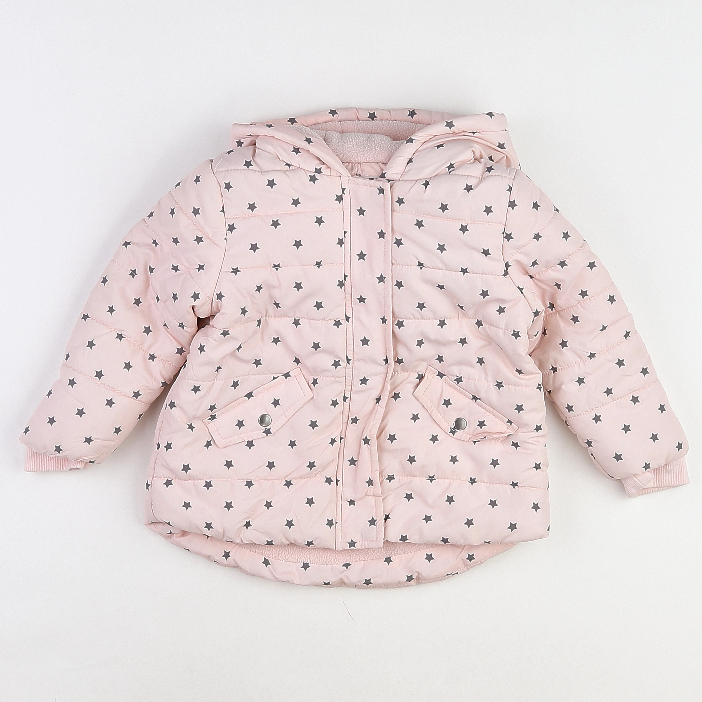 La Redoute - doudoune rose - 2 ans