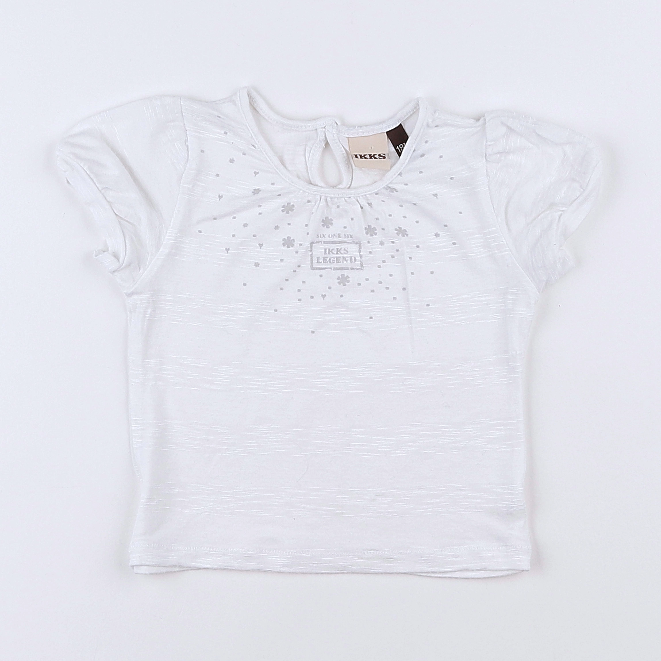 IKKS - tee-shirt blanc - 18 mois