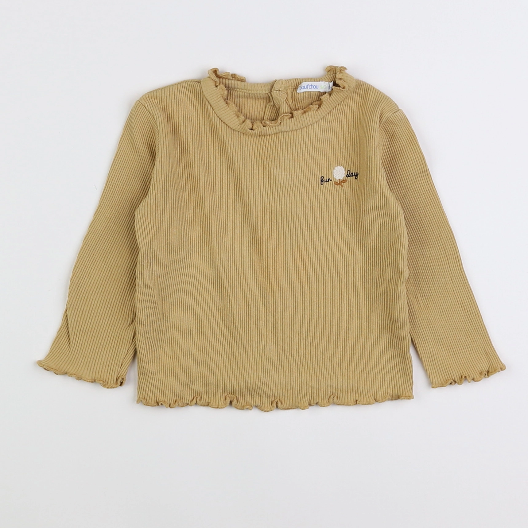 Boutchou - tee-shirt marron - 12 mois