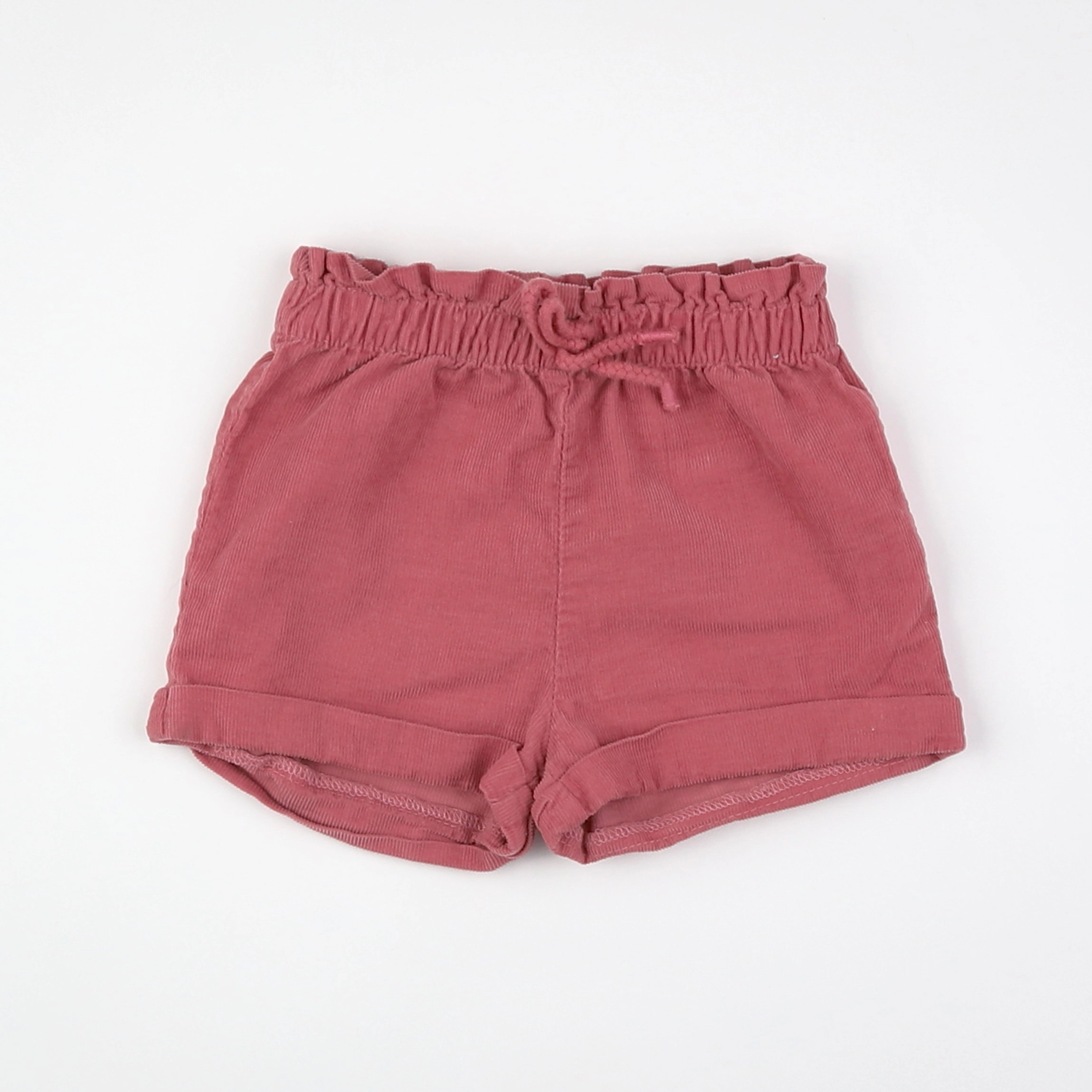 Vertbaudet - short rose - 9 mois