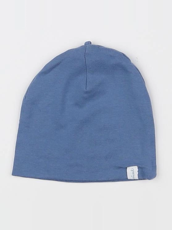H&M - bonnet de naissance bleu - 6/9 mois