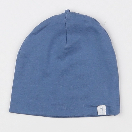 H&M - bonnet de naissance bleu - 6/9 mois