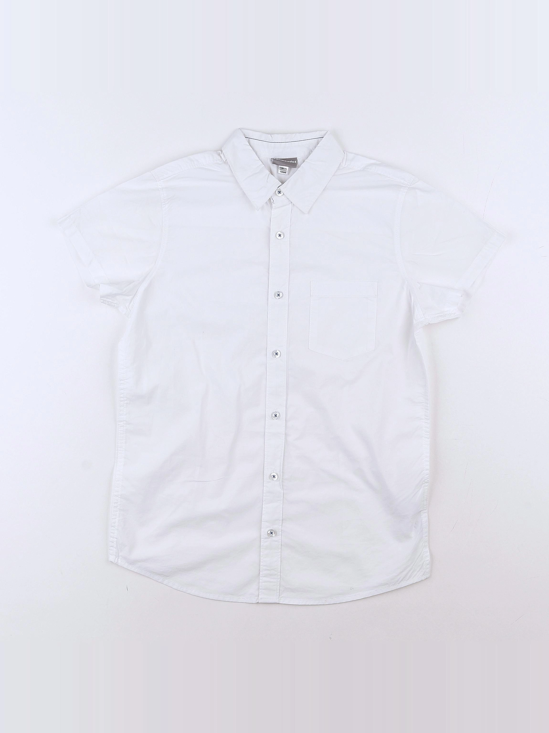 Vertbaudet - chemise blanc - 10 ans