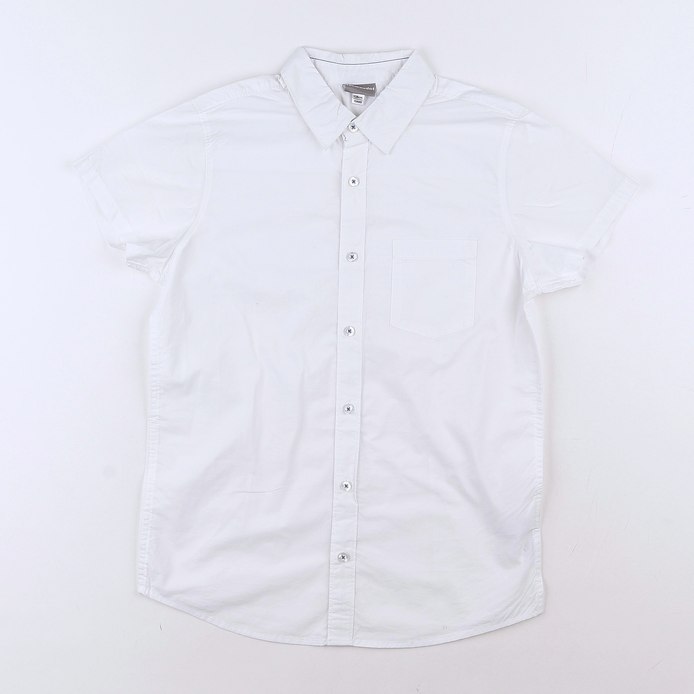 Vertbaudet - chemise blanc - 10 ans