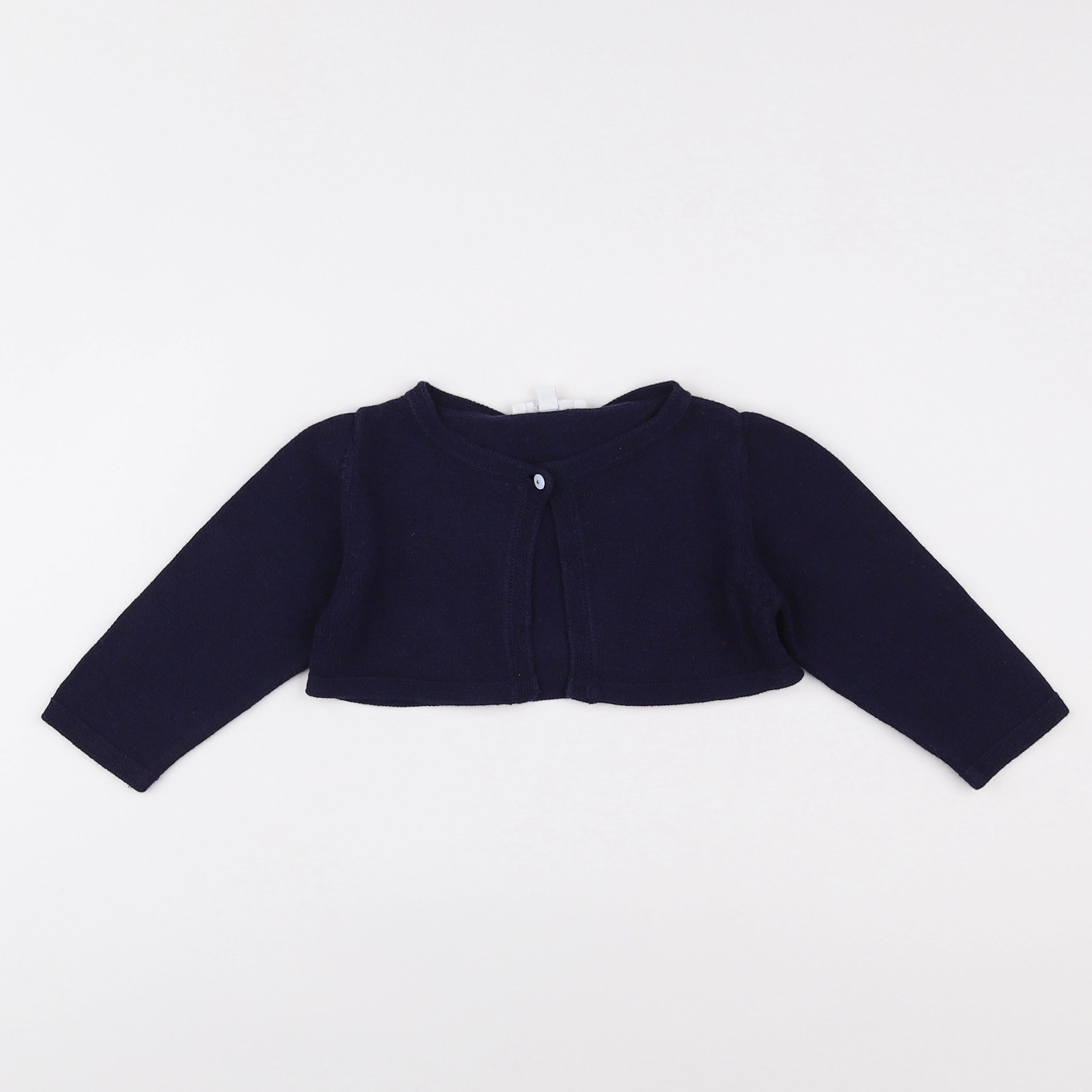 Jacadi - gilet bleu - 12 mois