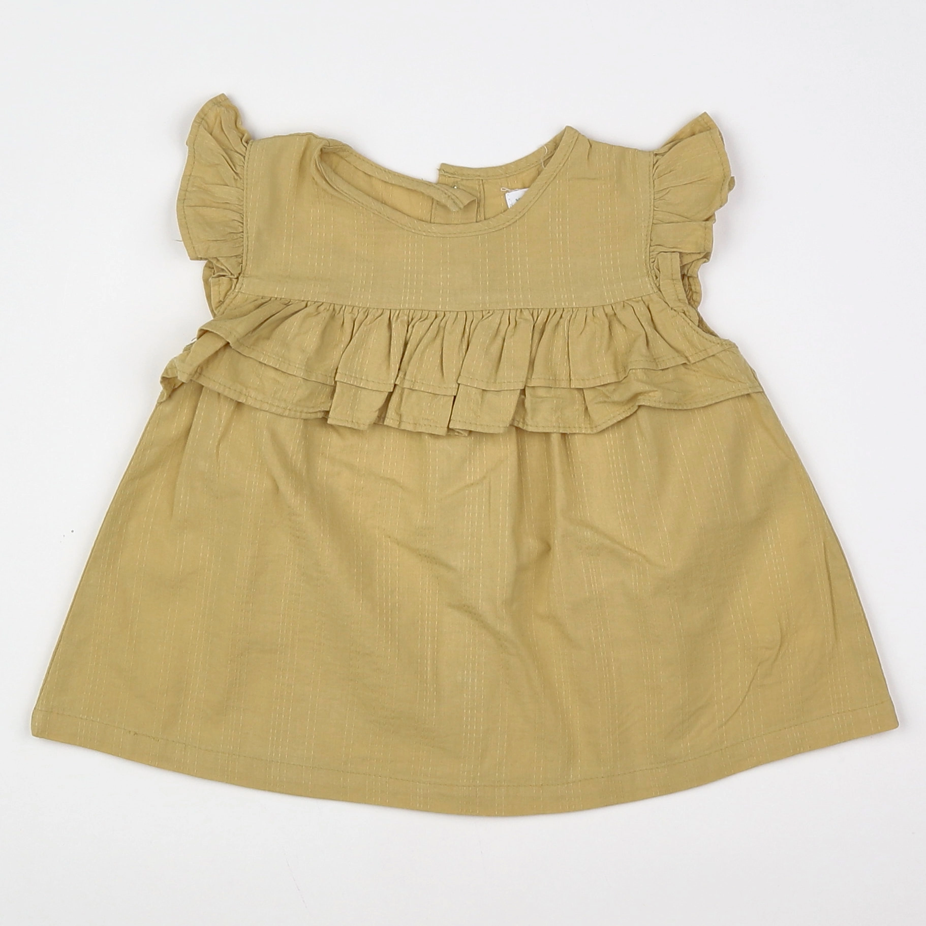 Vertbaudet - blouse jaune - 18 mois