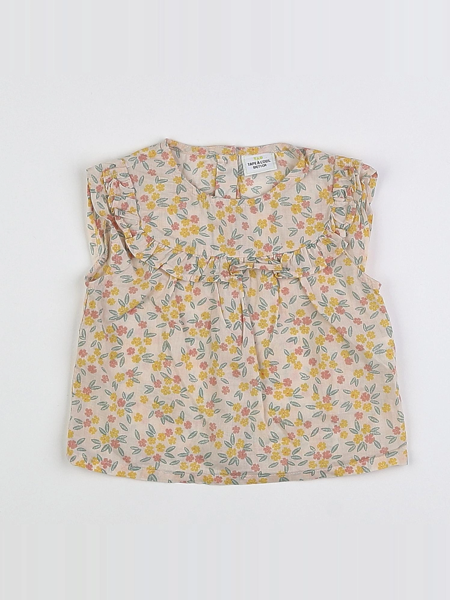 Tape à l'oeil - blouse multicolore - 9 mois