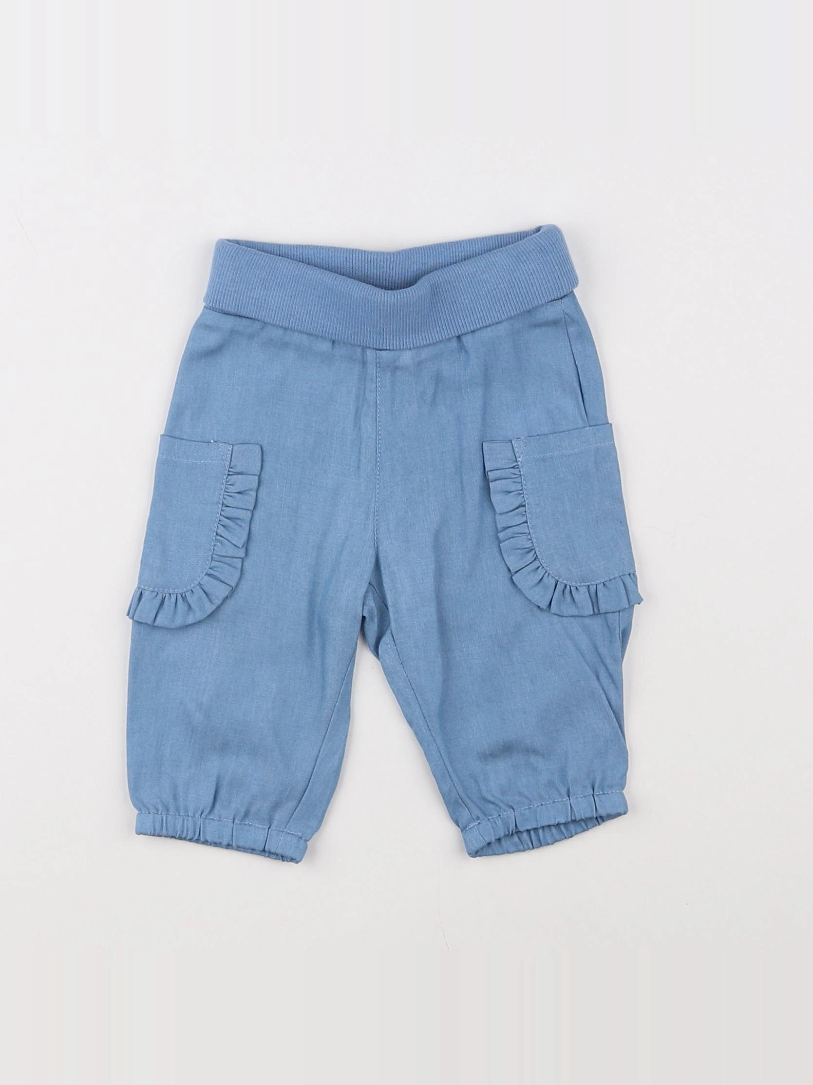 Catimini - pantalon bleu - 3 mois