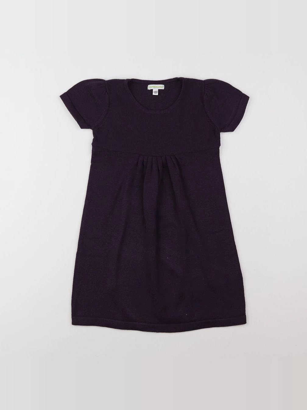 Vertbaudet - robe violet - 5 ans