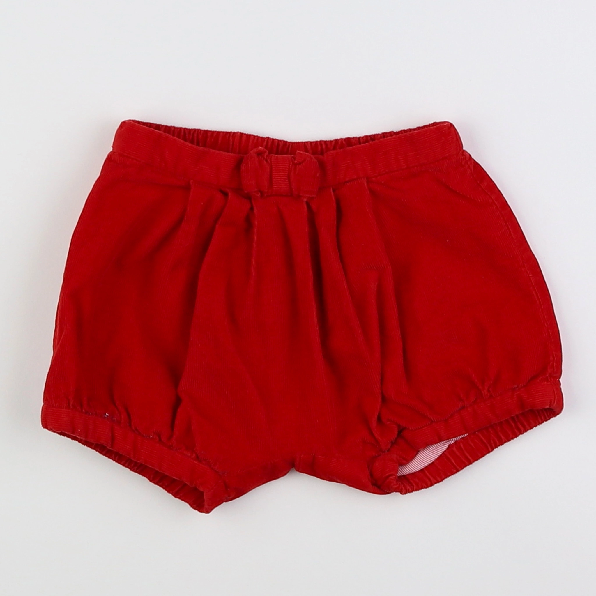 Jacadi - short rouge - 6 mois
