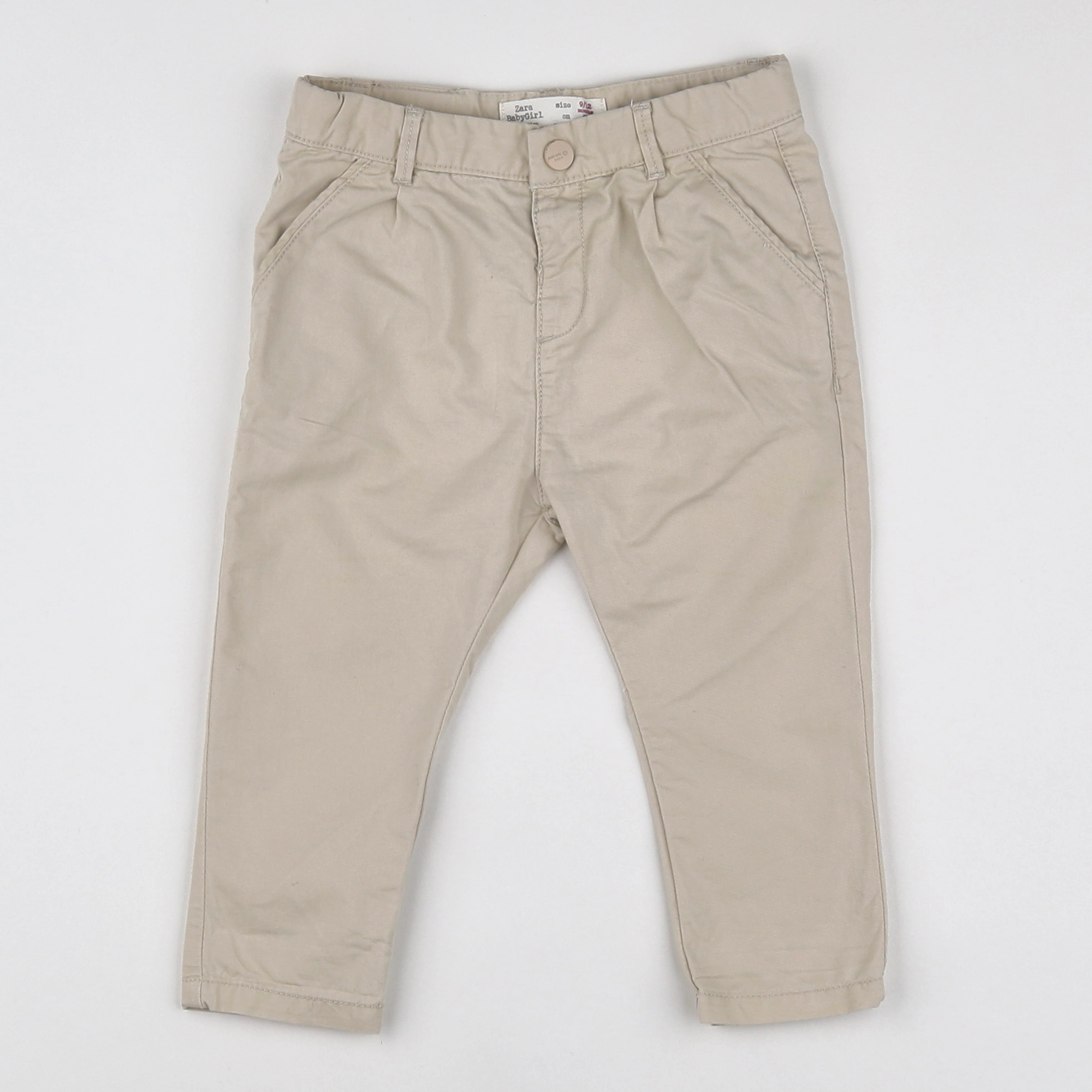 Zara - pantalon beige - 9/12 mois