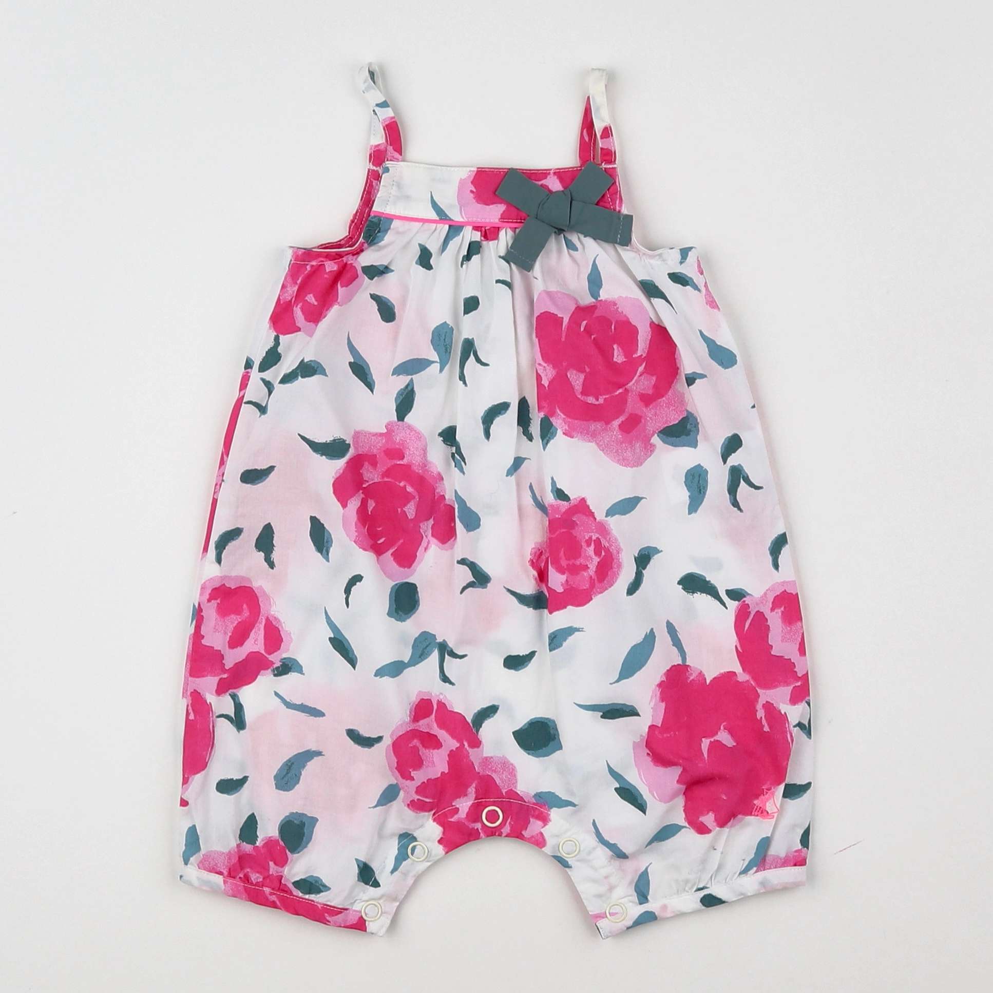 Petit Bateau - combinaison rose - 3 mois