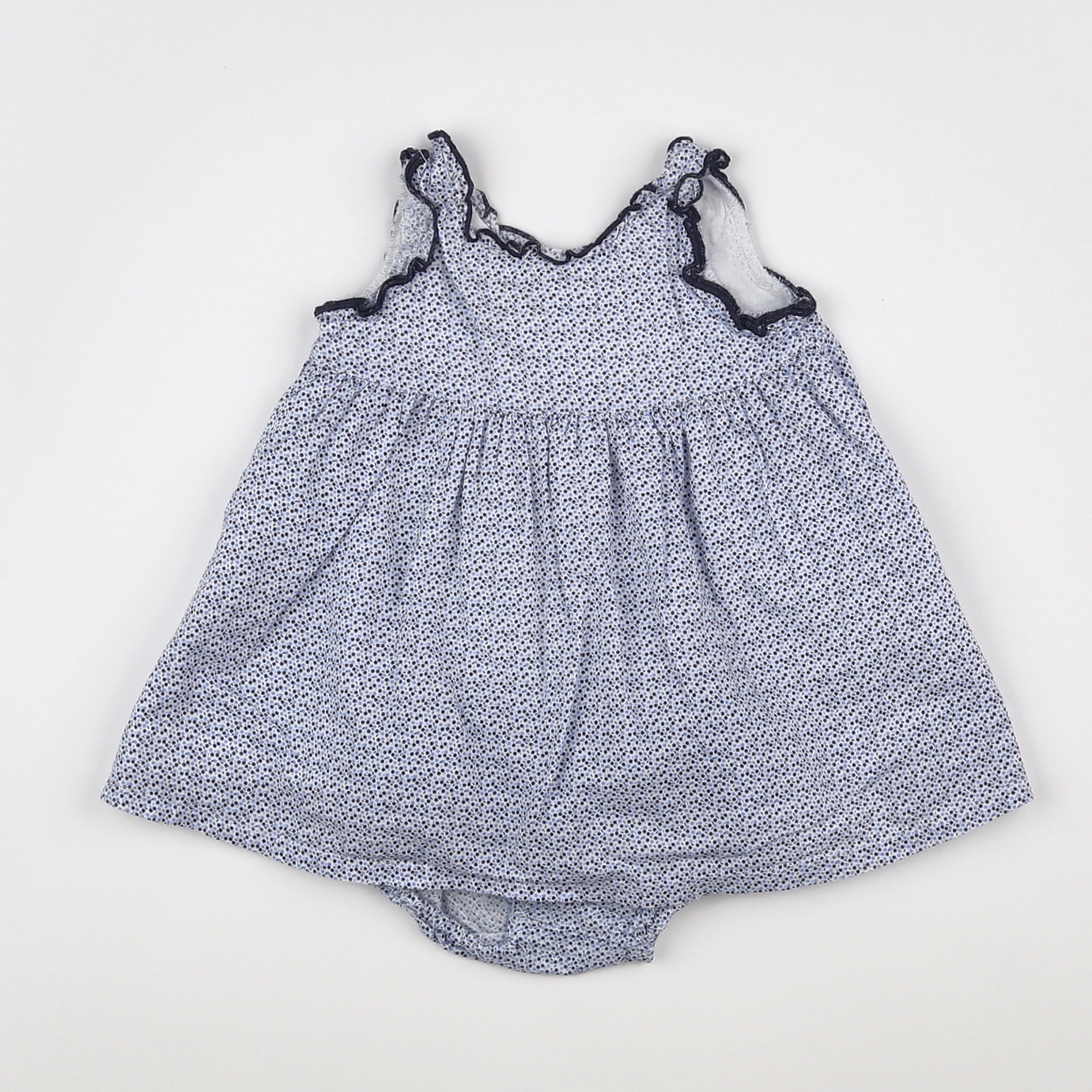 Boutchou - robe bleu - 3 mois