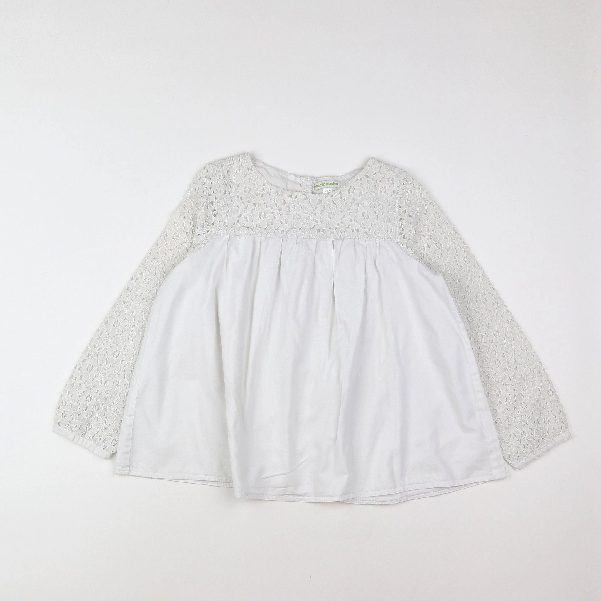 Vertbaudet - blouse blanc - 10 ans