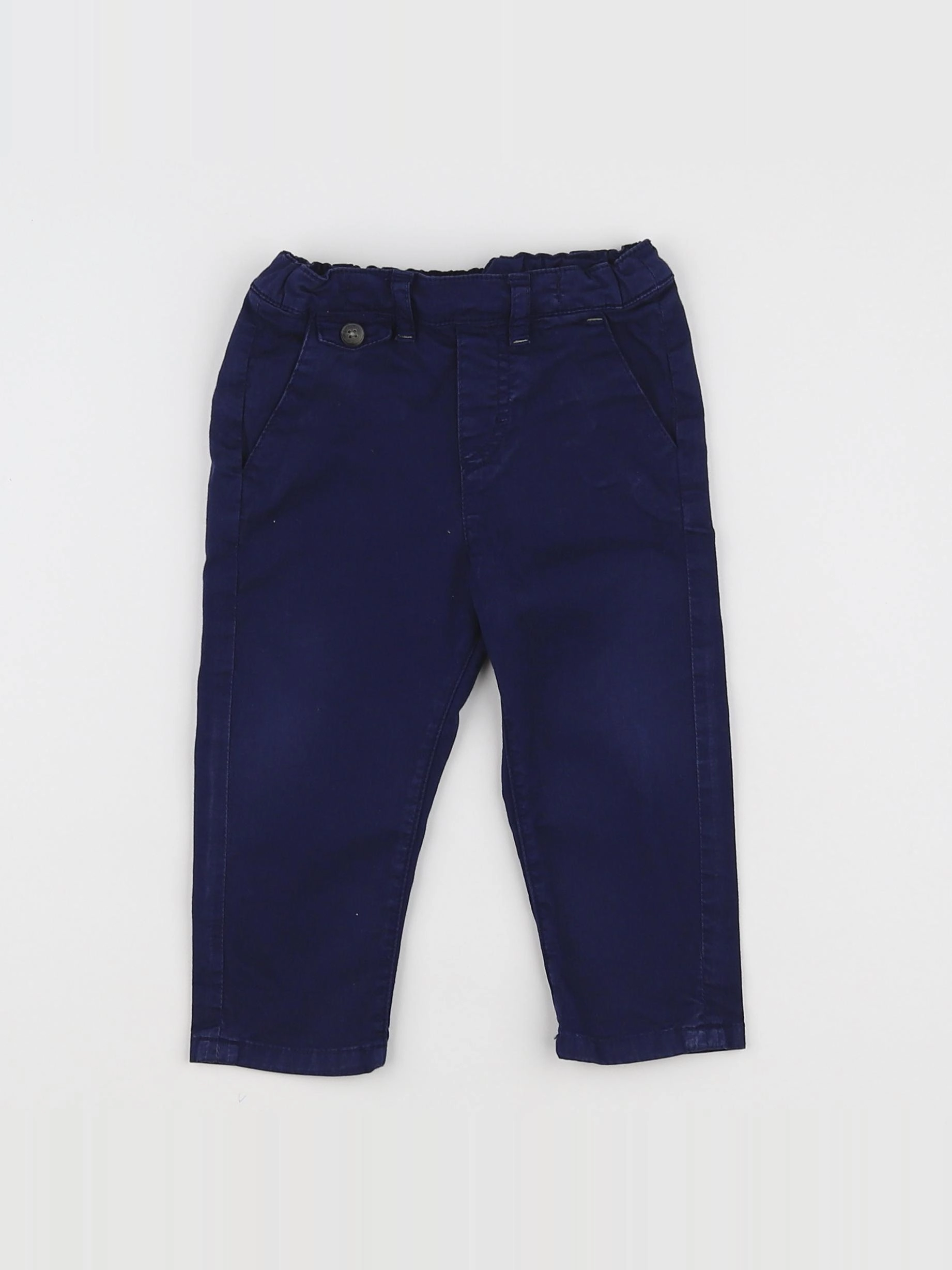 Tartine & Chocolat - pantalon bleu - 12 mois