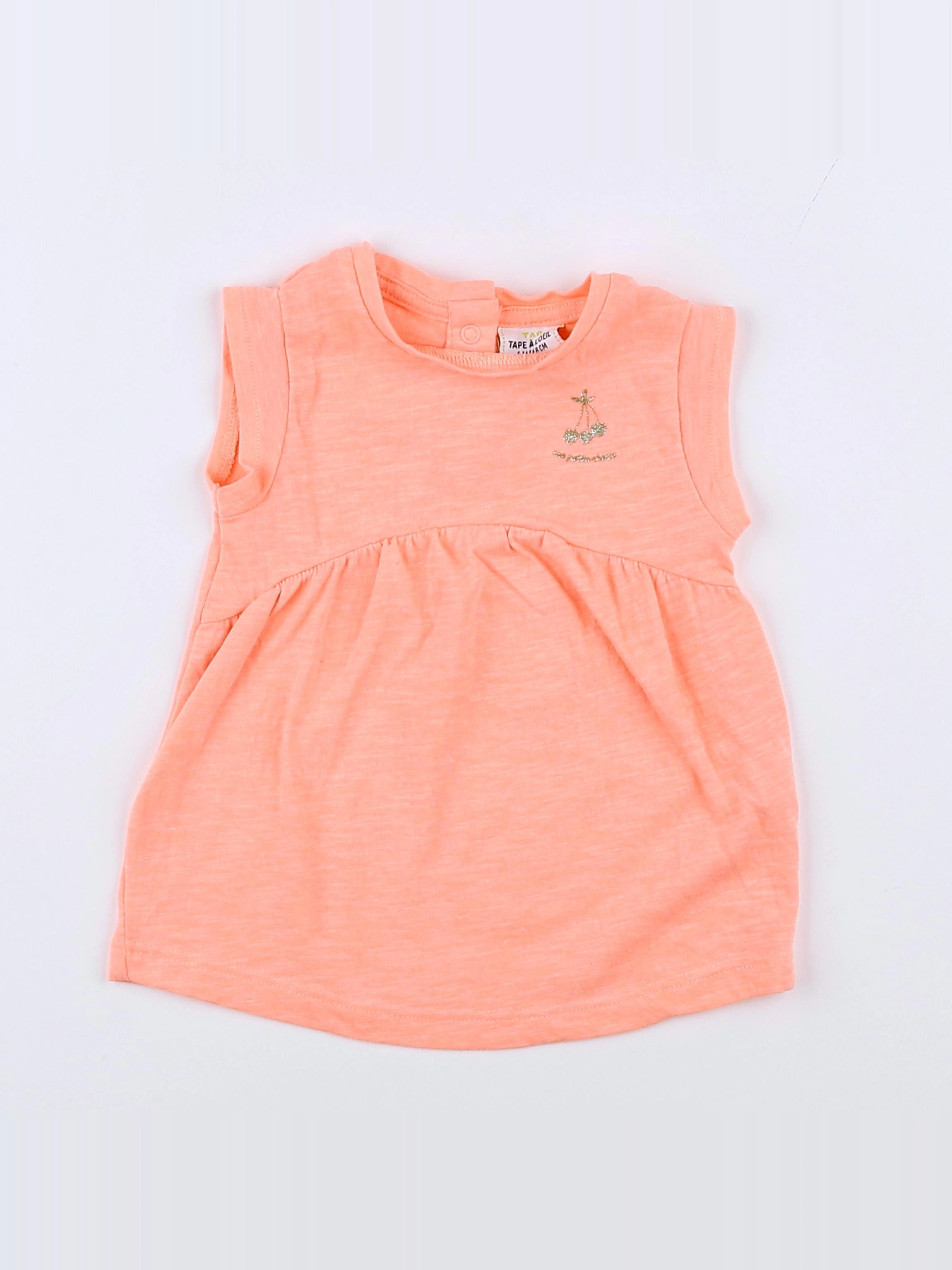 Tape à l'oeil - robe rose - 6 mois