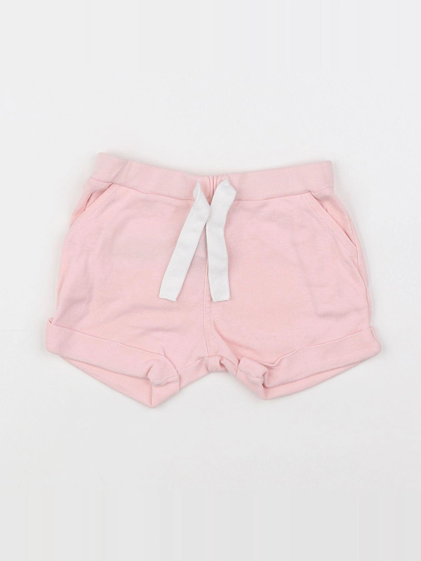 Petit Bateau - short rose - 6 mois