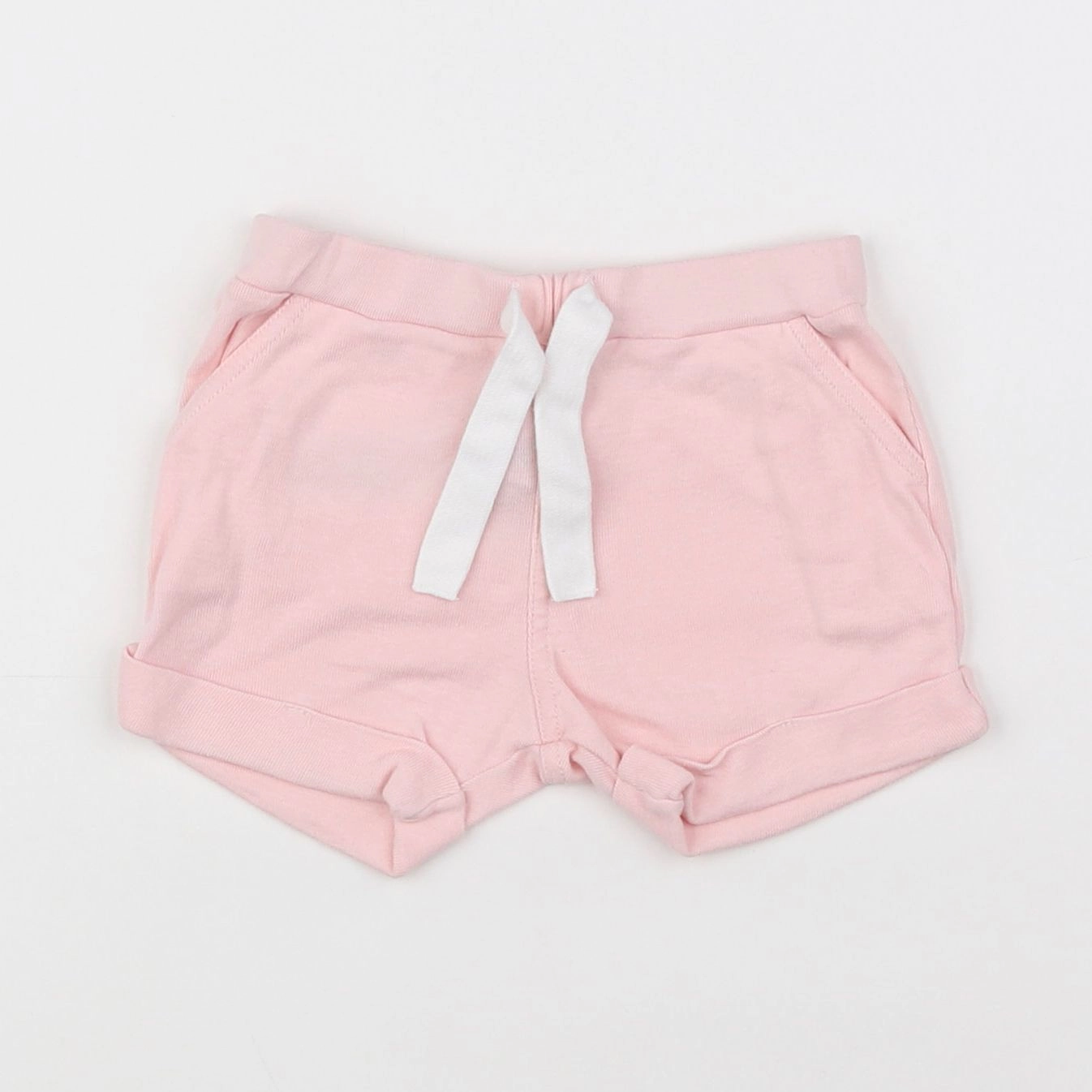 Petit Bateau - short rose - 6 mois