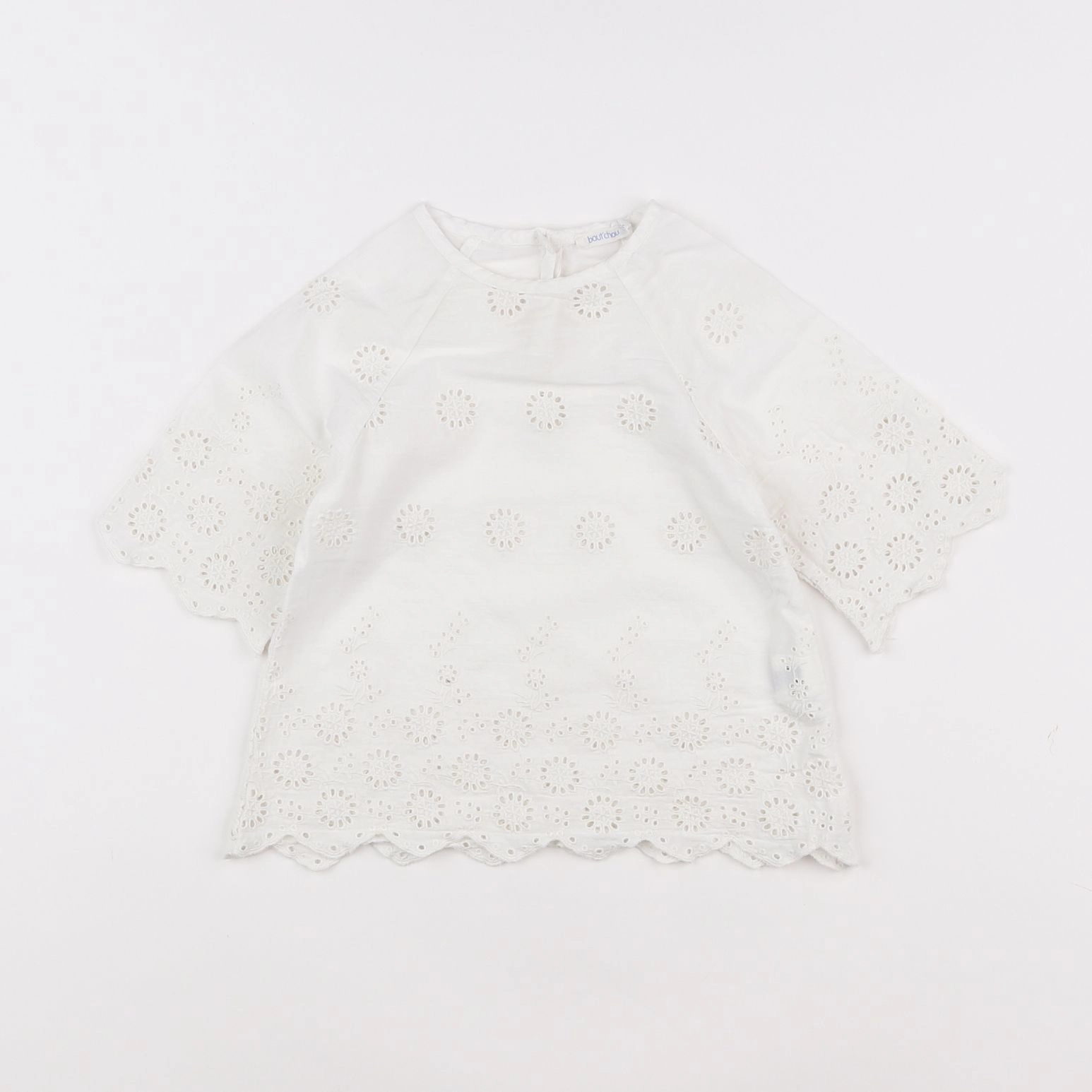 Boutchou - robe blanc - 12 mois