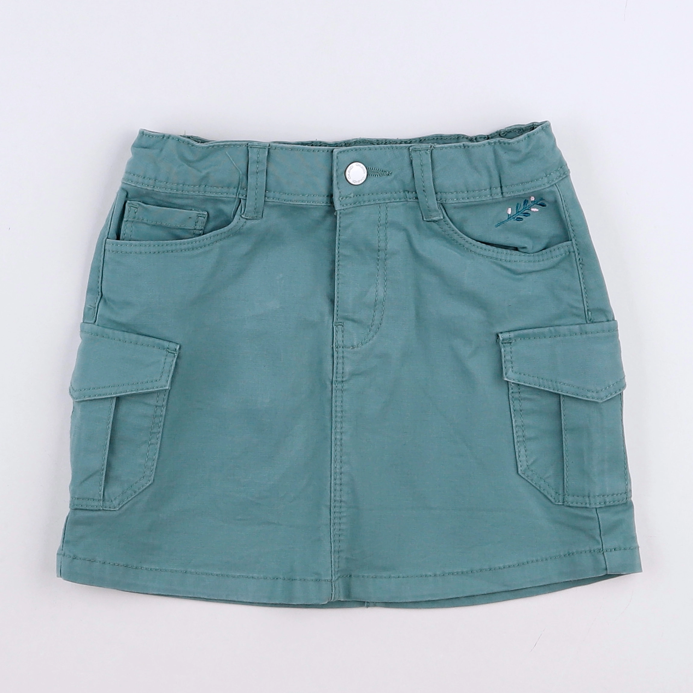 Okaidi - jupe vert - 4 ans