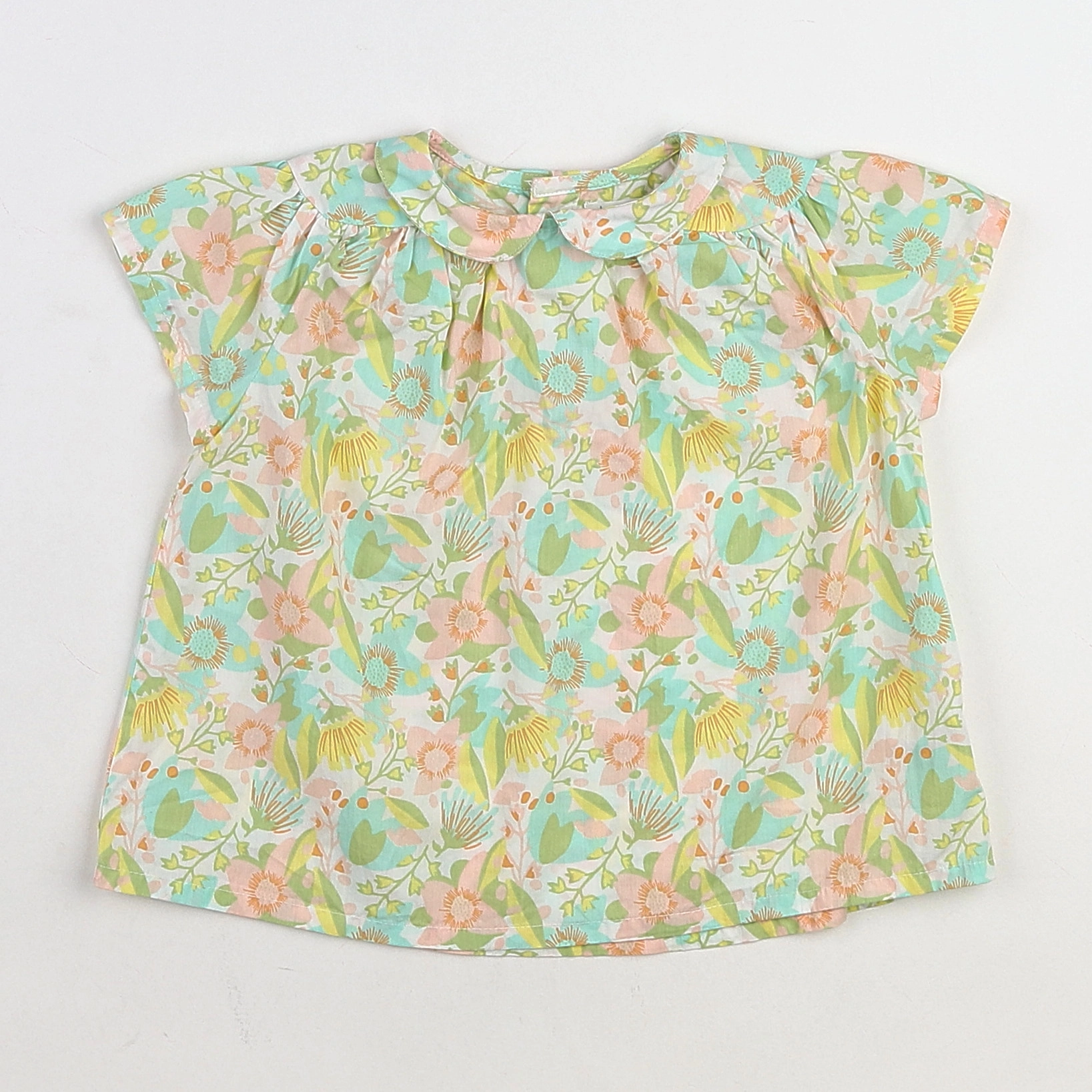 Boutchou - blouse multicolore - 18 mois