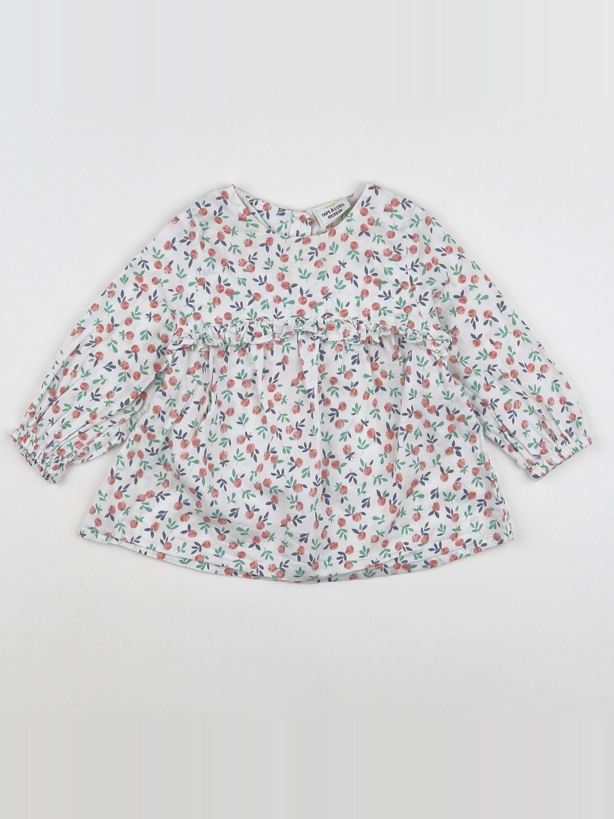 Tape à l'oeil - robe multicolore - 6 mois