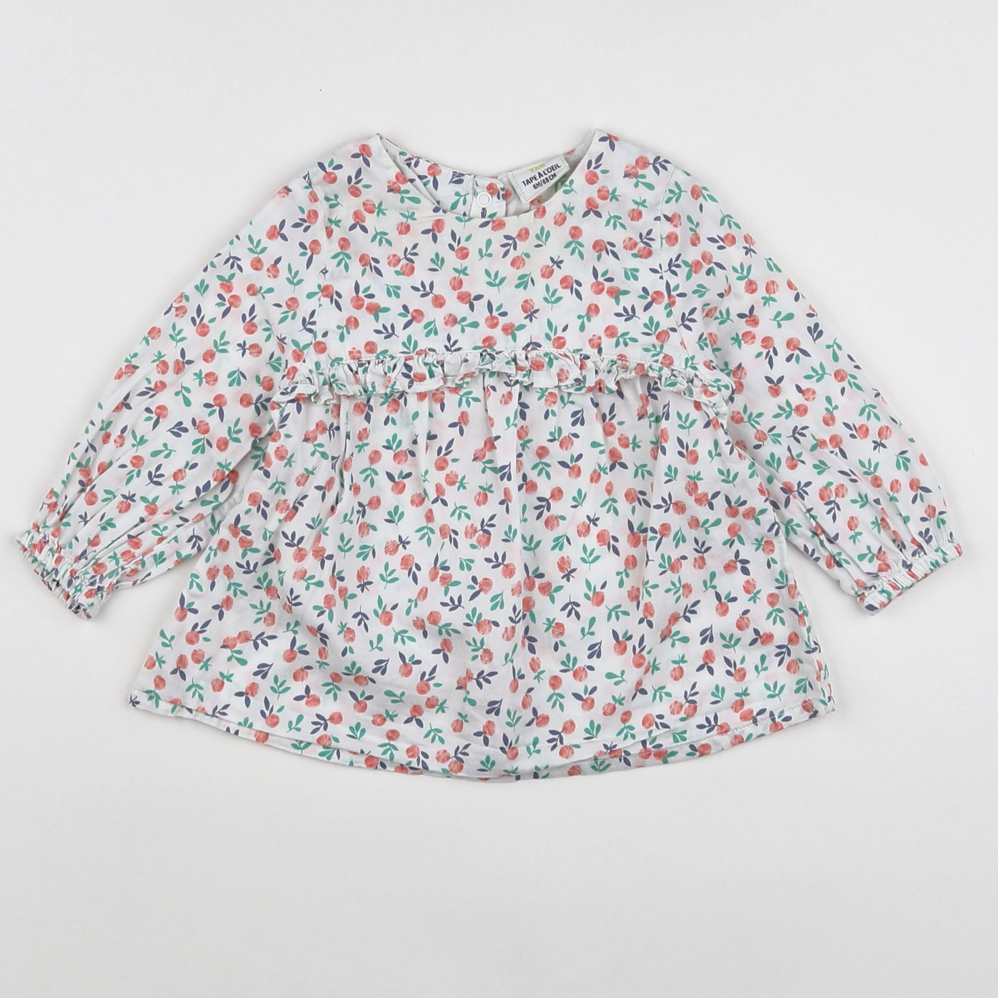 Tape à l'oeil - robe multicolore - 6 mois