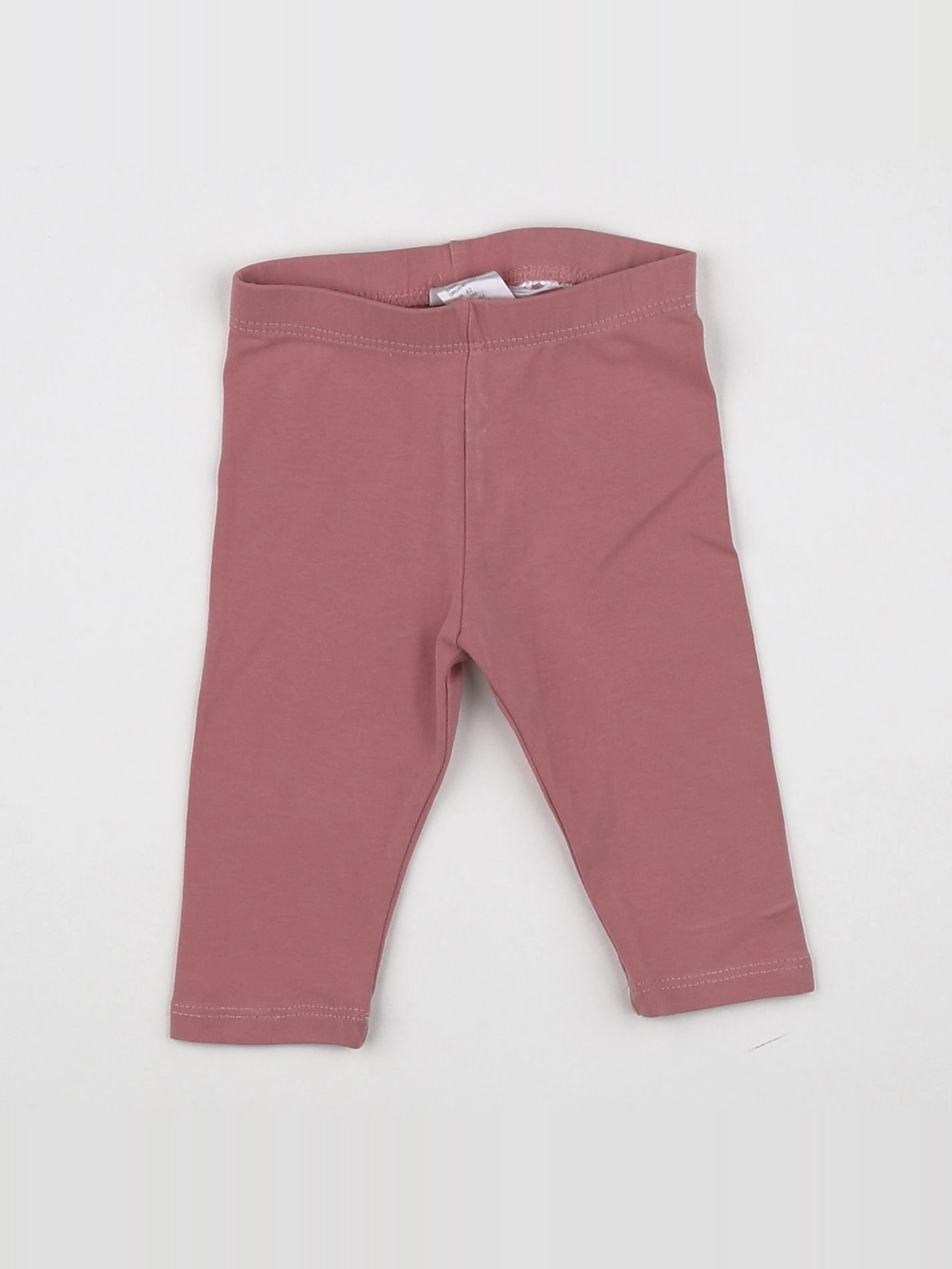 H&M - legging rose - 3 mois