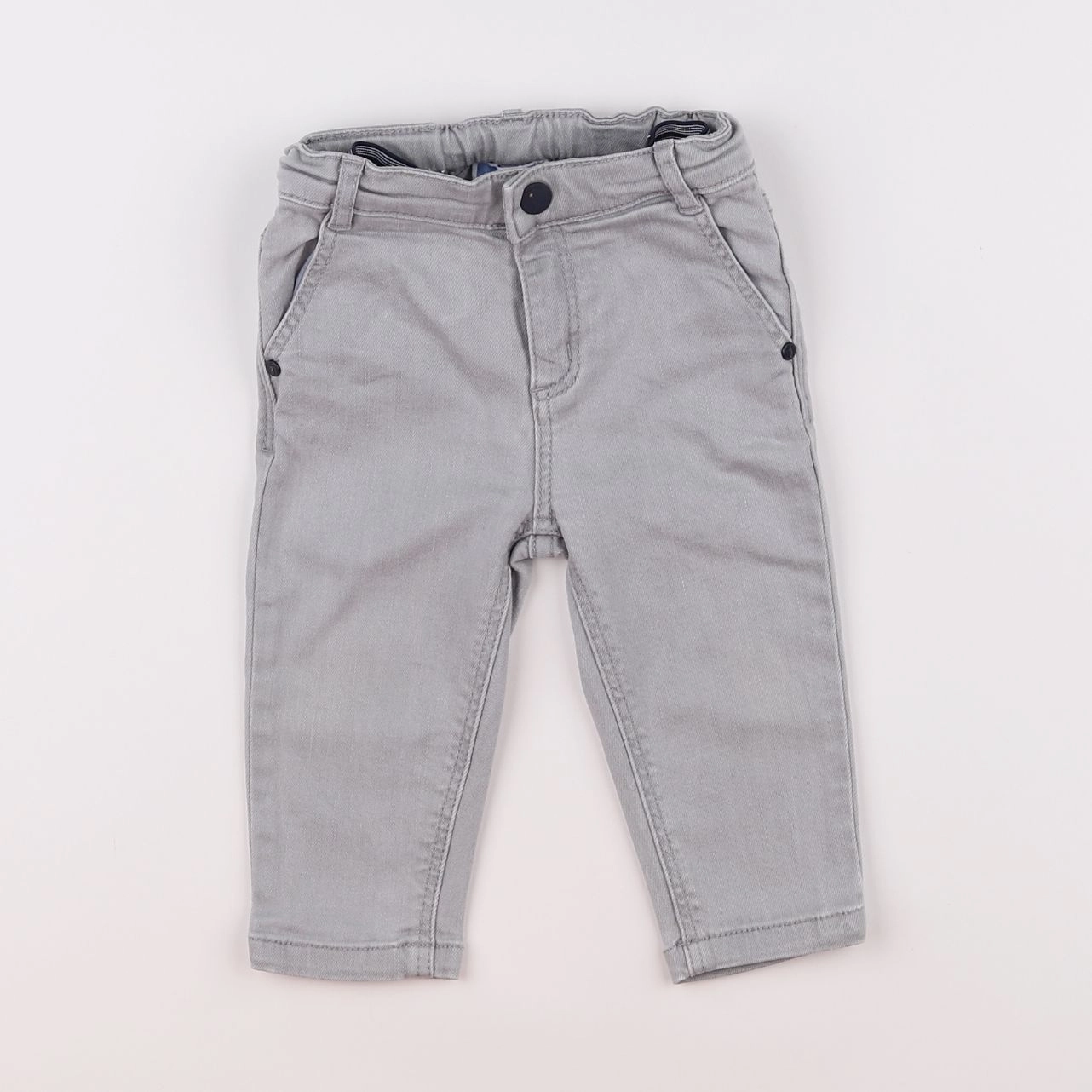 Jacadi - pantalon gris - 12 mois