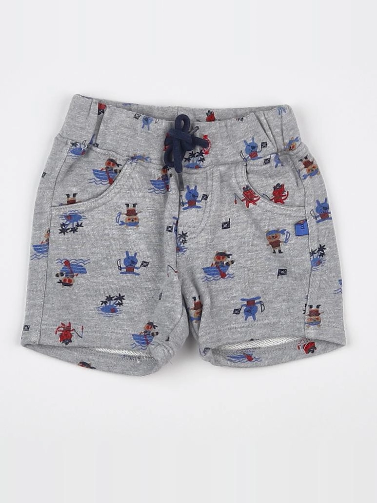 Absorba - short gris, bleu - 3 mois