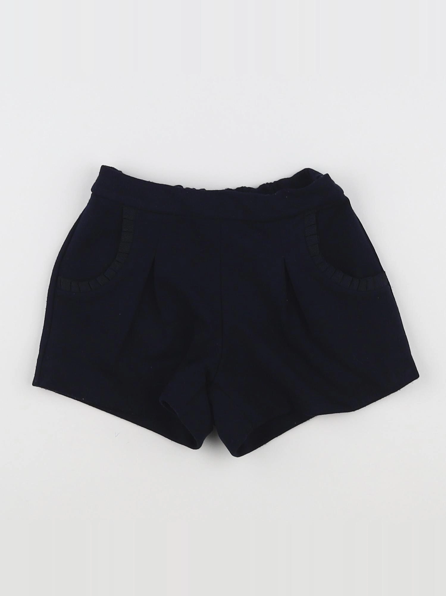 Jacadi - short bleu - 12 mois
