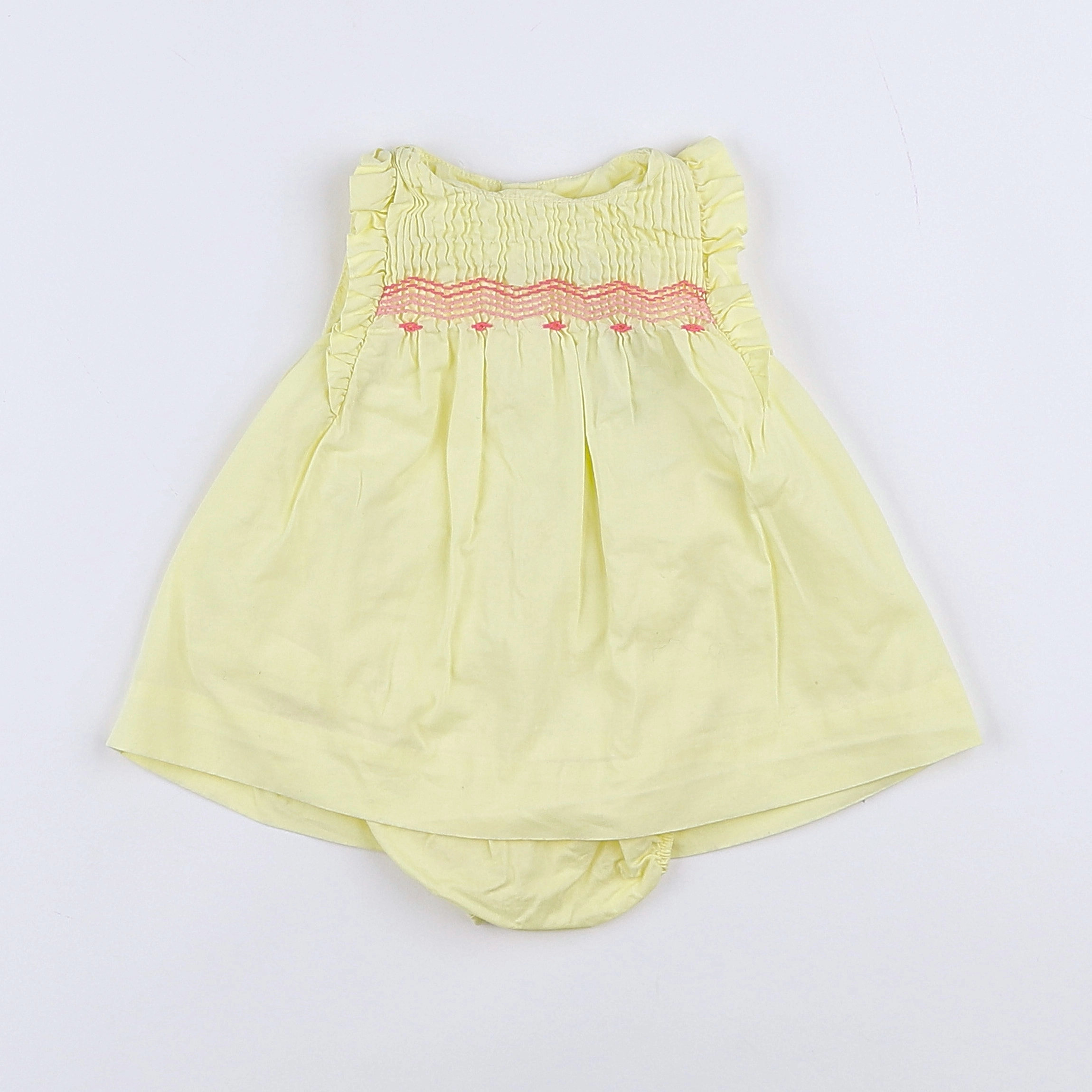 Jacadi - robe jaune - 1 mois