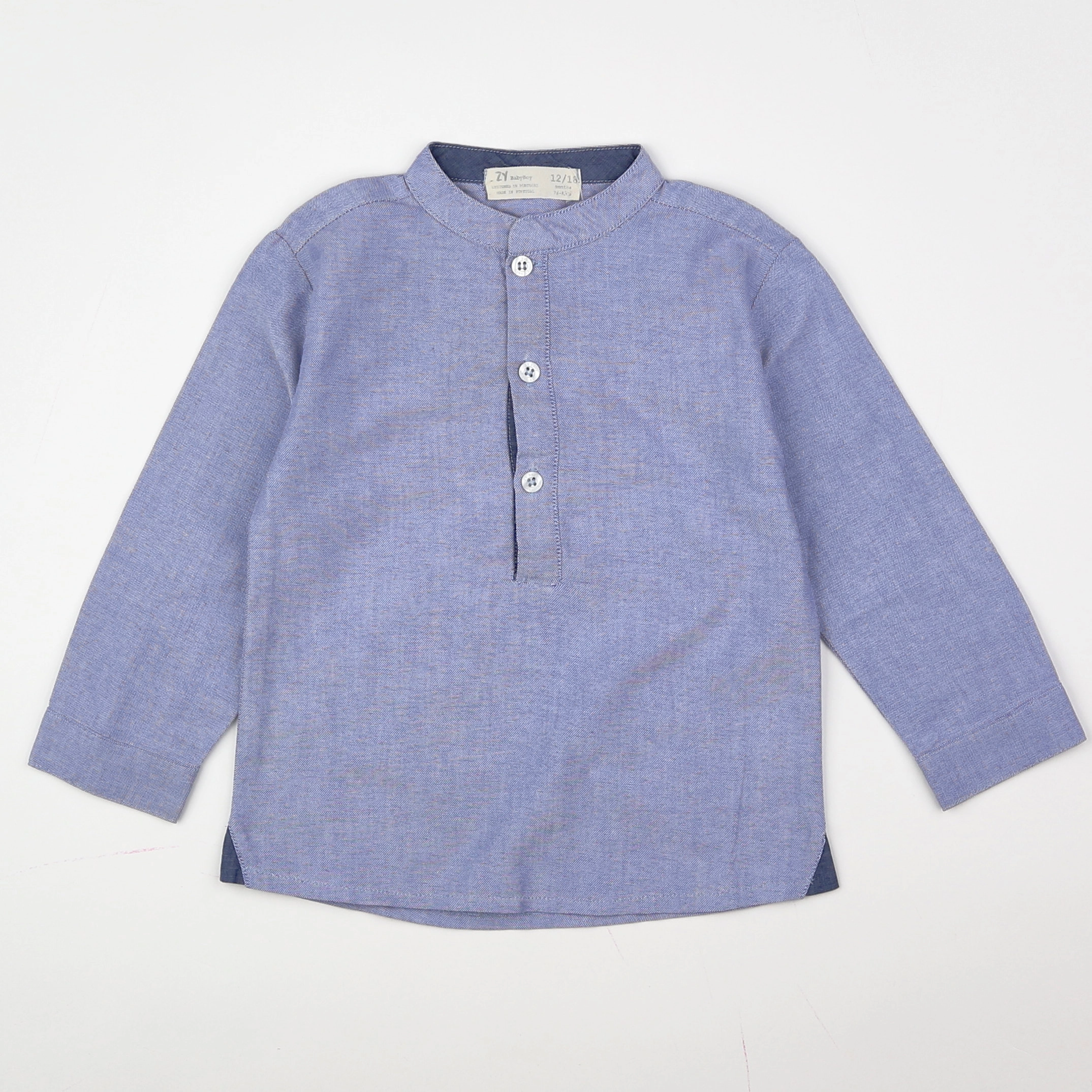 Zippy - chemise bleu - 12/18 mois