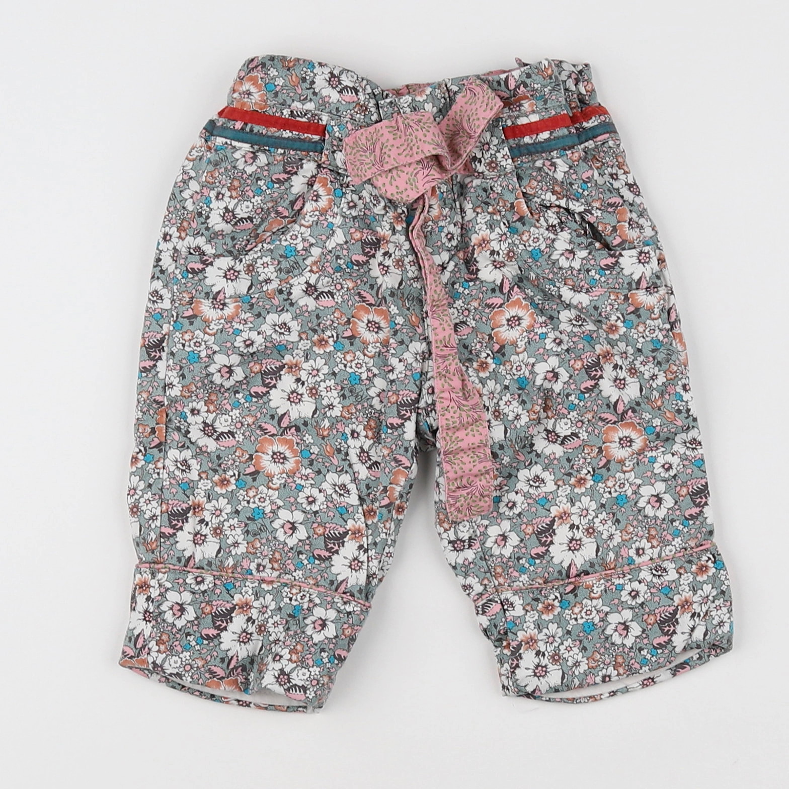 Kenzo - pantalon doublé multicolore - 6 mois