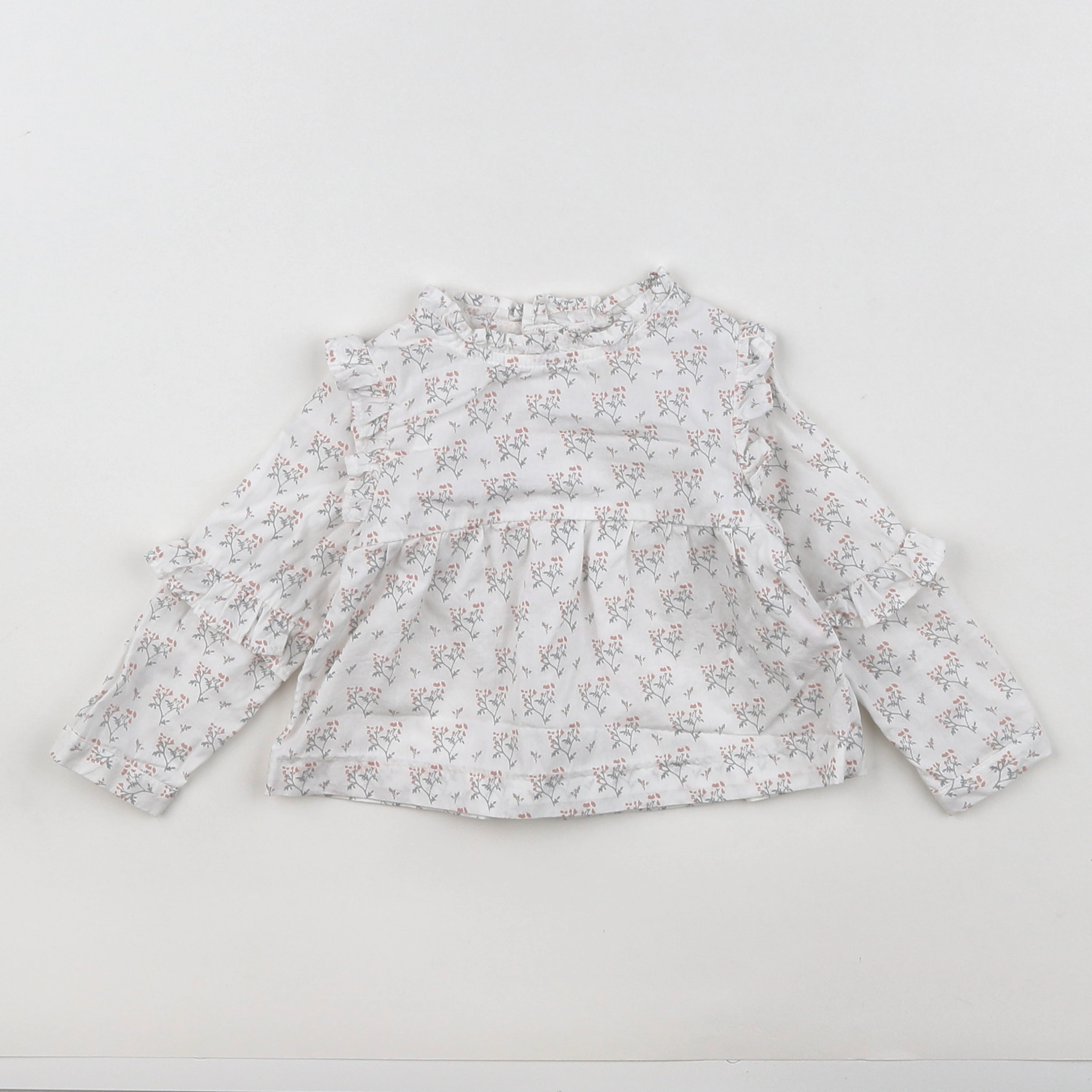 Gocco - blouse rose - 6 mois