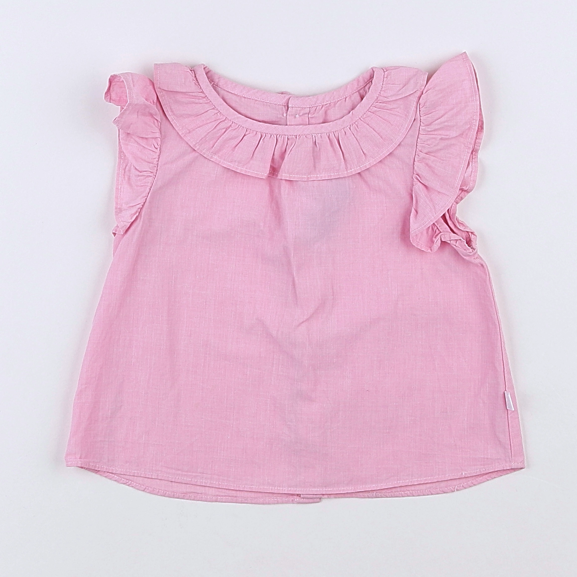 Jacadi - blouse rose - 12 mois