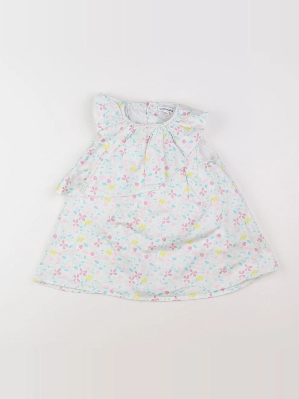 Vertbaudet - robe blanc - 2 ans